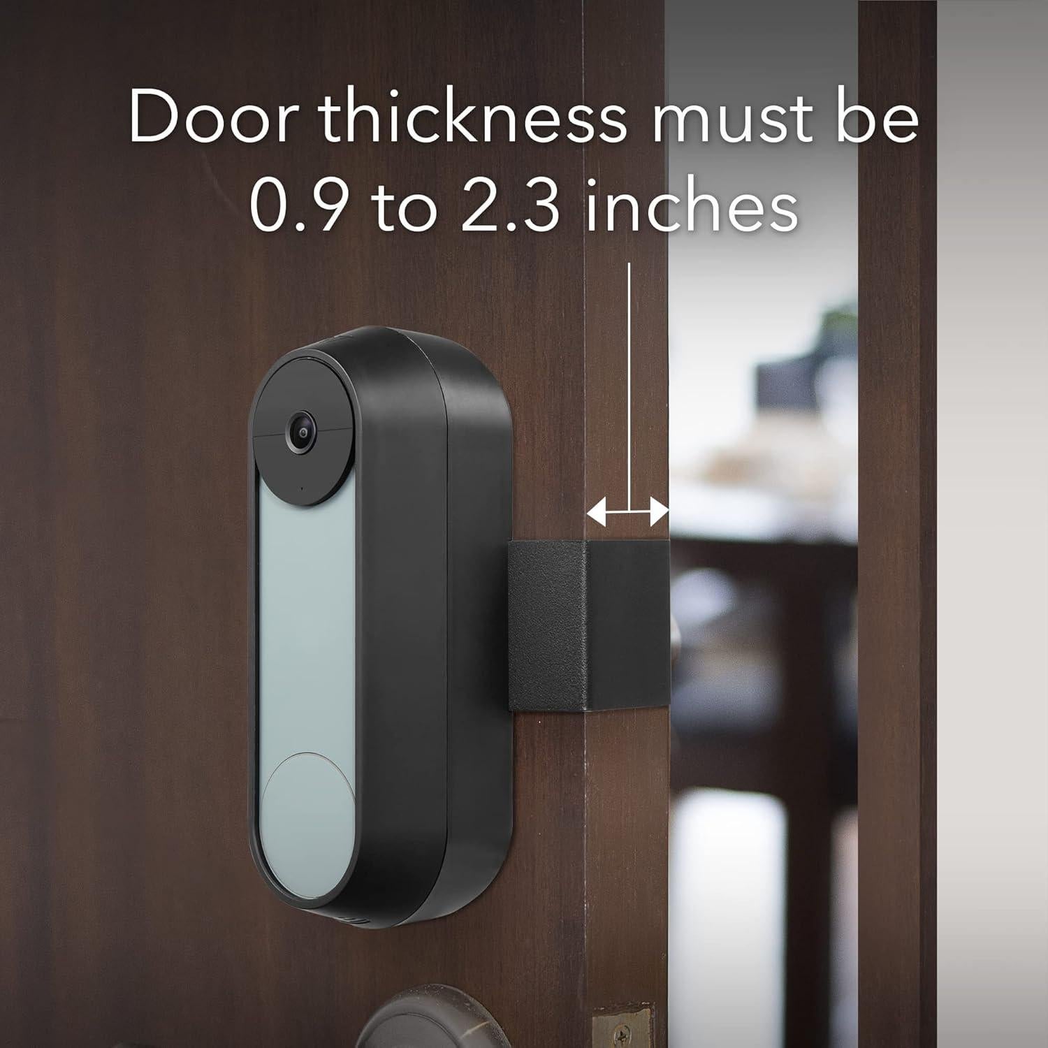 Soporte Antirrobo Wasserstein para Timbre Google Nest - Instalación Sin Perforación