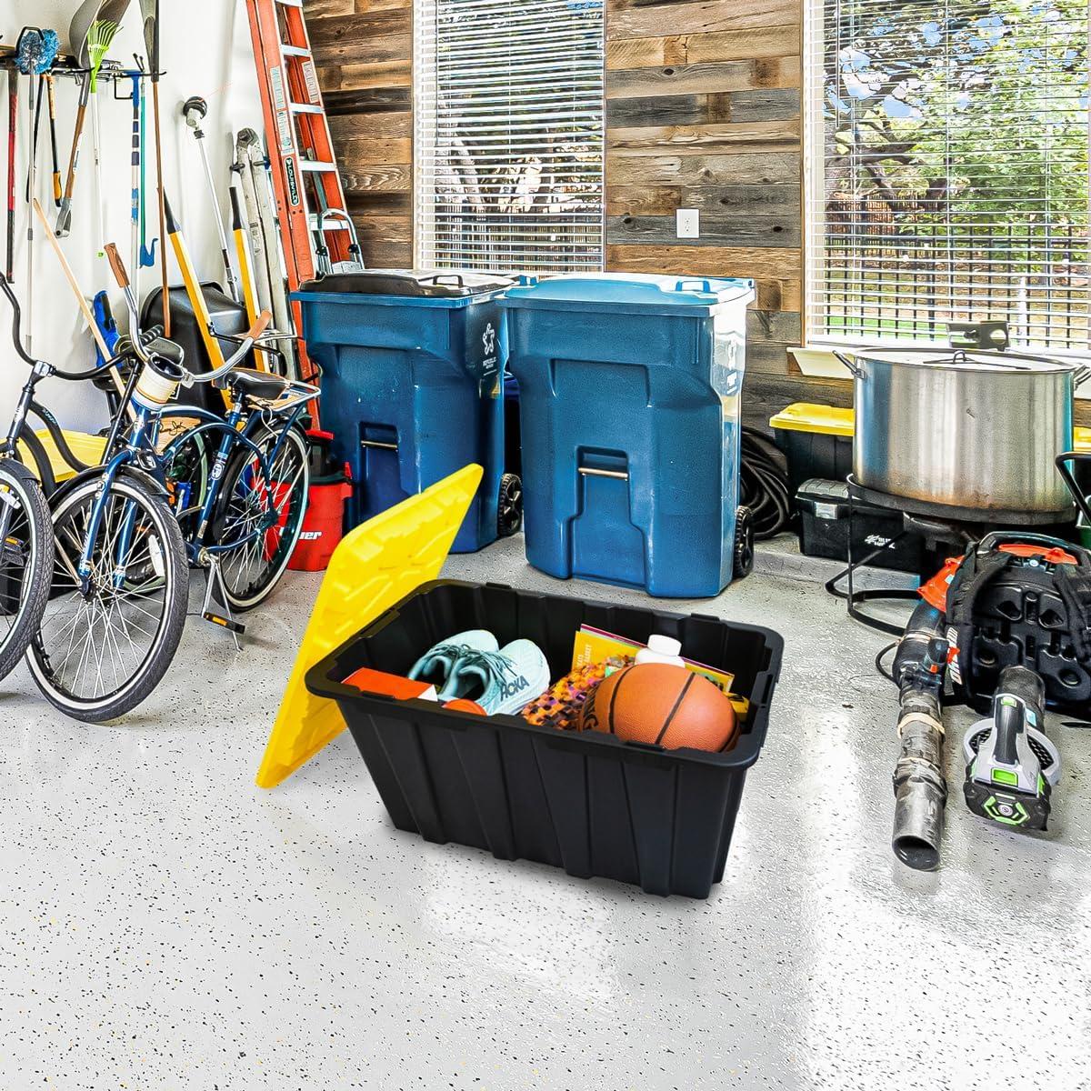 Pack de 8 Contenedores de Almacenamiento 12 Galones Lifetime Home