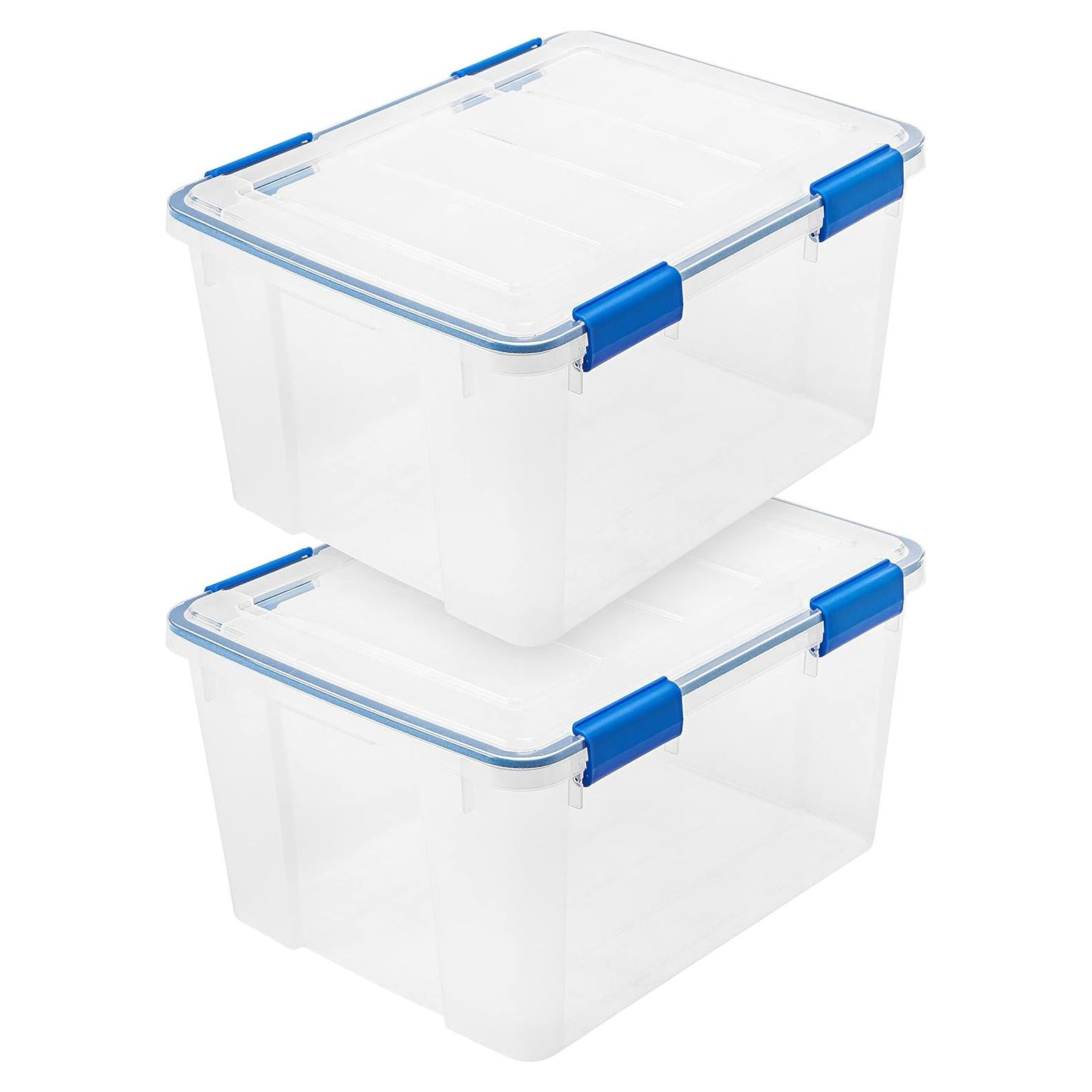 Contenedores de Almacenamiento IRIS USA 44 Qt 2 Paquete