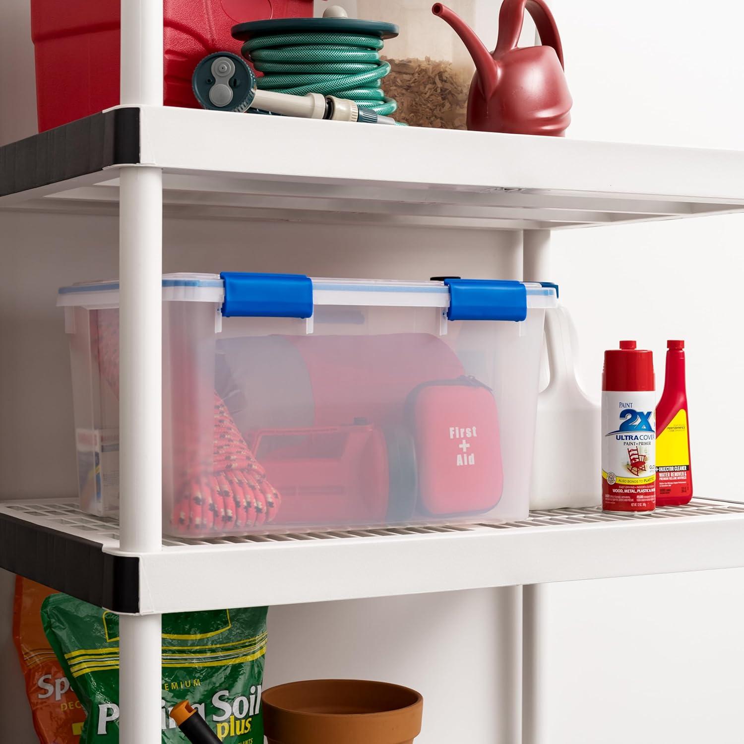 Contenedores de Almacenamiento IRIS USA 44 Qt 2 Paquete