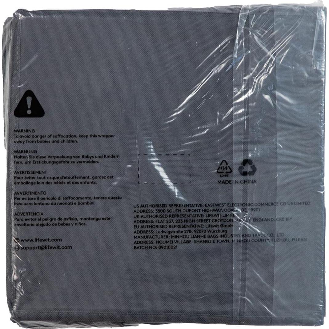 Cestas de Almacenamiento Plegables Lifewit 28 cm Juego de 6