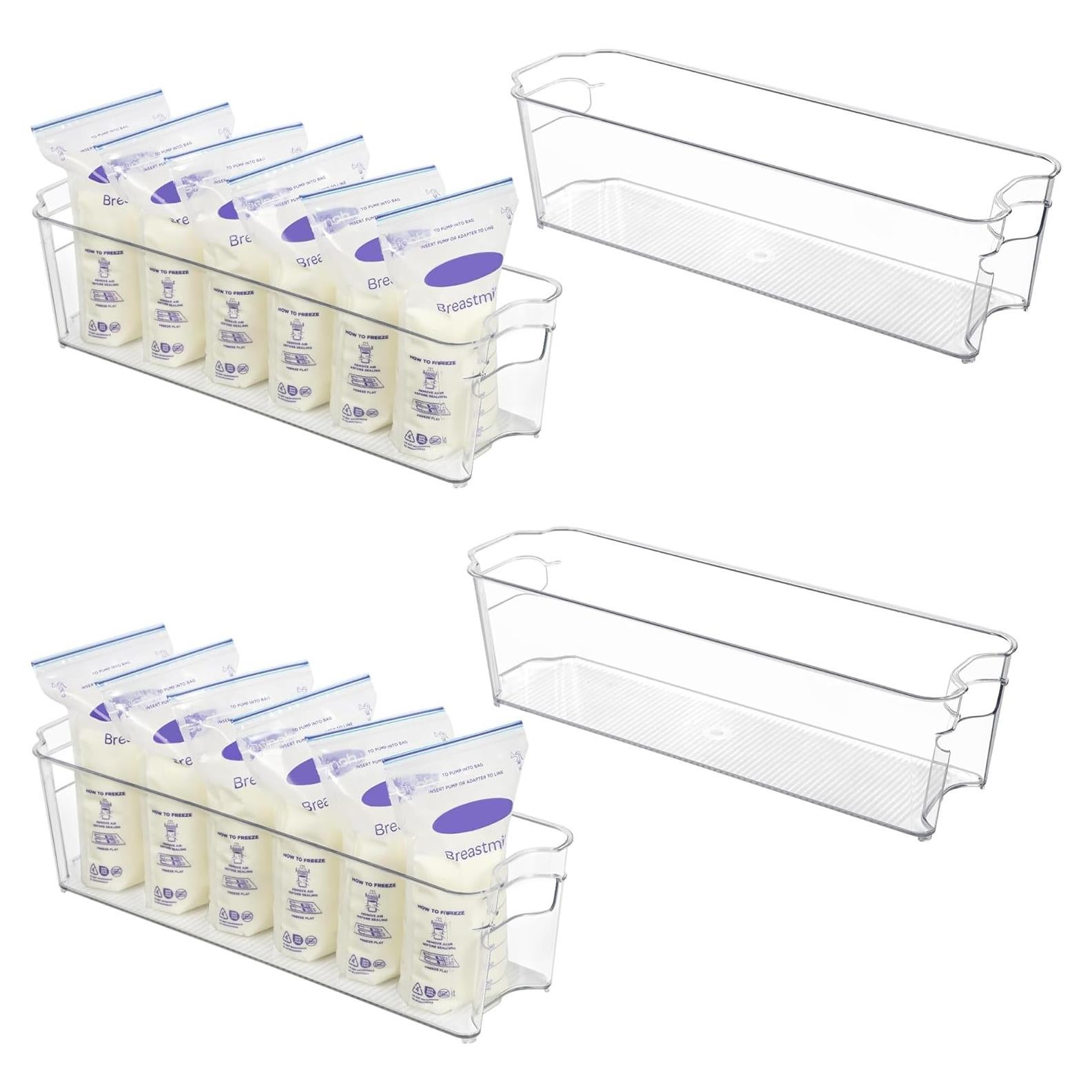 Contenedor de Almacenamiento Vtopmart 4PCS para Leche Materna