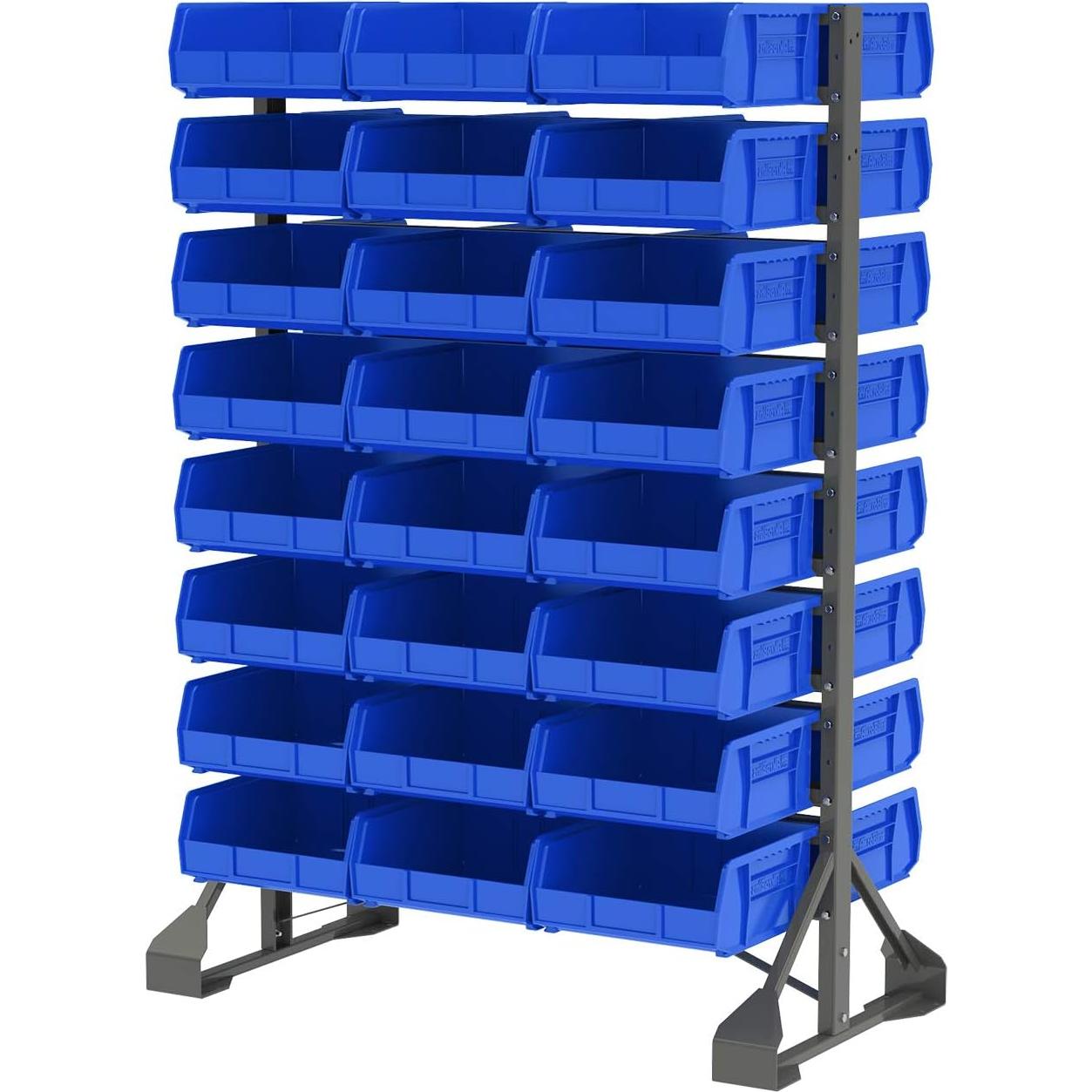 Contenedores Apilables Akro-Mils 30235 27,94x27,94x12,70cm Negro 6u