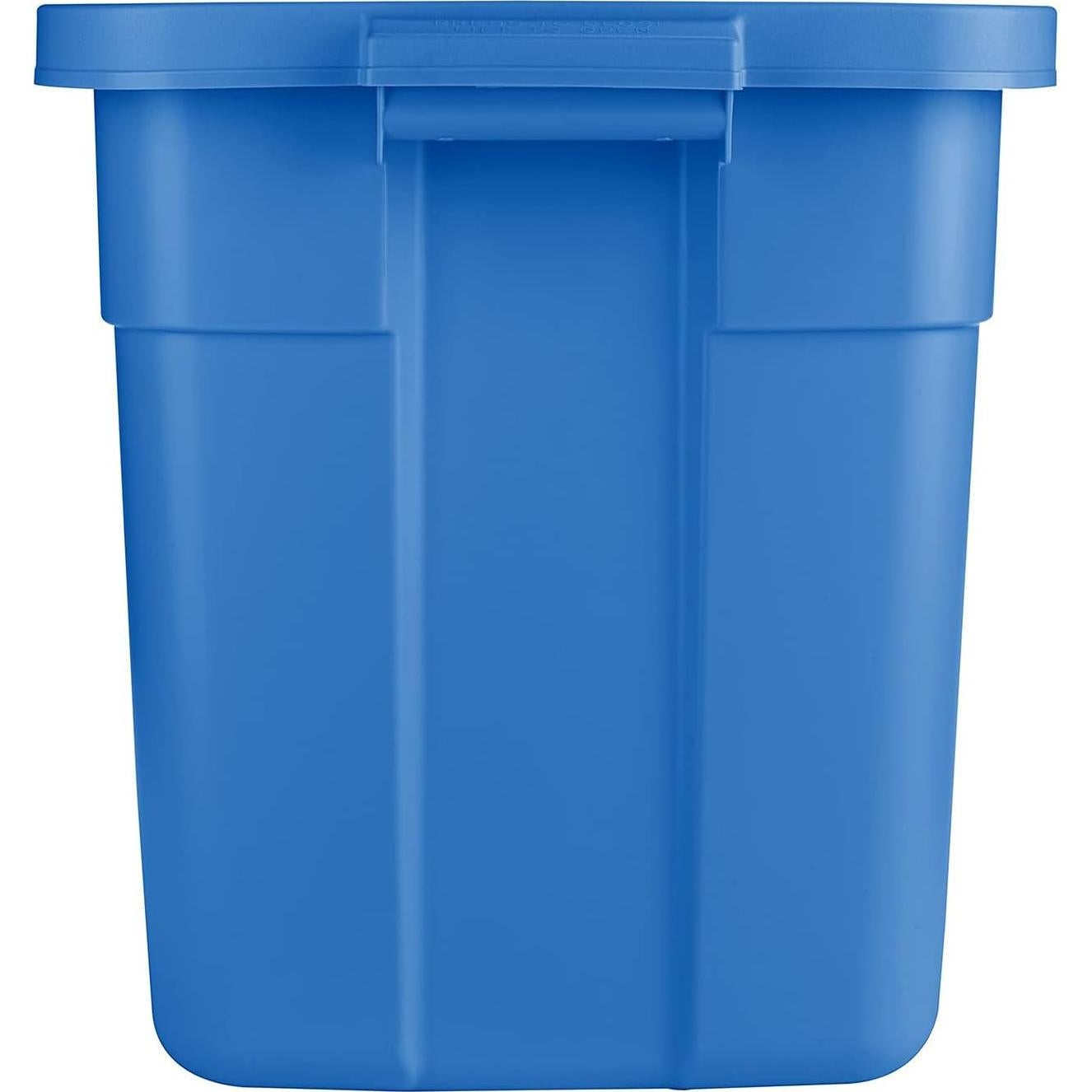 Contenedores de Almacenamiento Rubbermaid Roughneck 18 Gal - 6 Pack