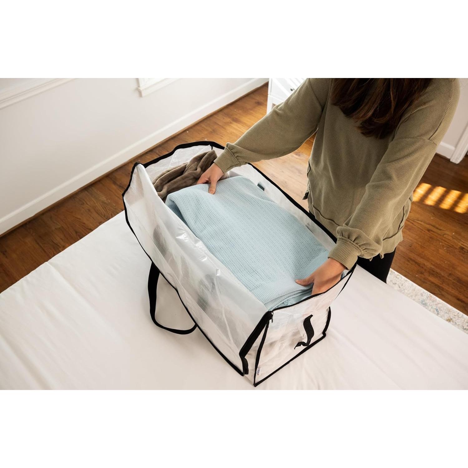 Bolsas de Mudanza ClearSpace 86L Paquete de 6 Transparentes