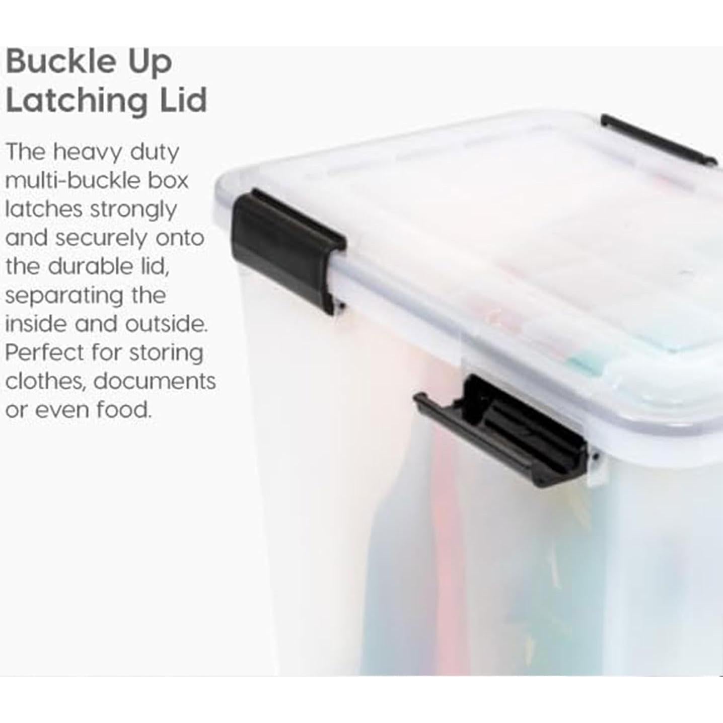 Contenedores de Almacenamiento IRIS USA 74 Qt 2 Paquete