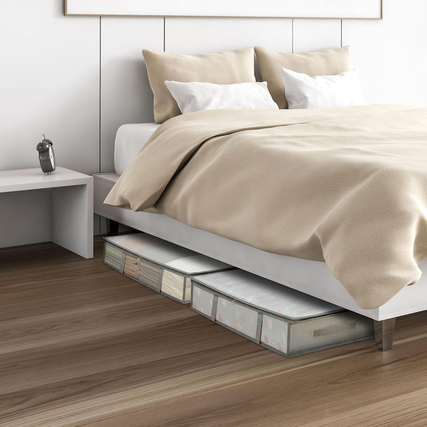 Contenedores de Almacenamiento LANDNEOO 2 Piezas 81x44x15cm