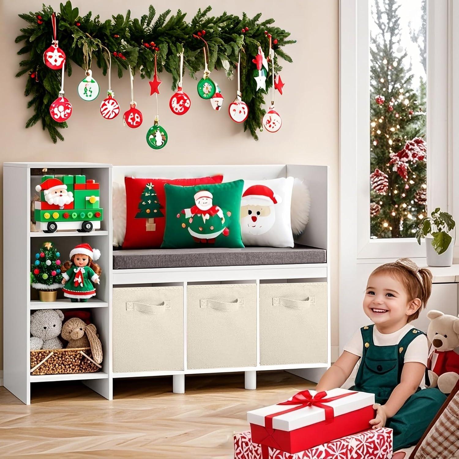 Cajas de Almacenamiento ShellKingdom 2 Unidades Beige 18L