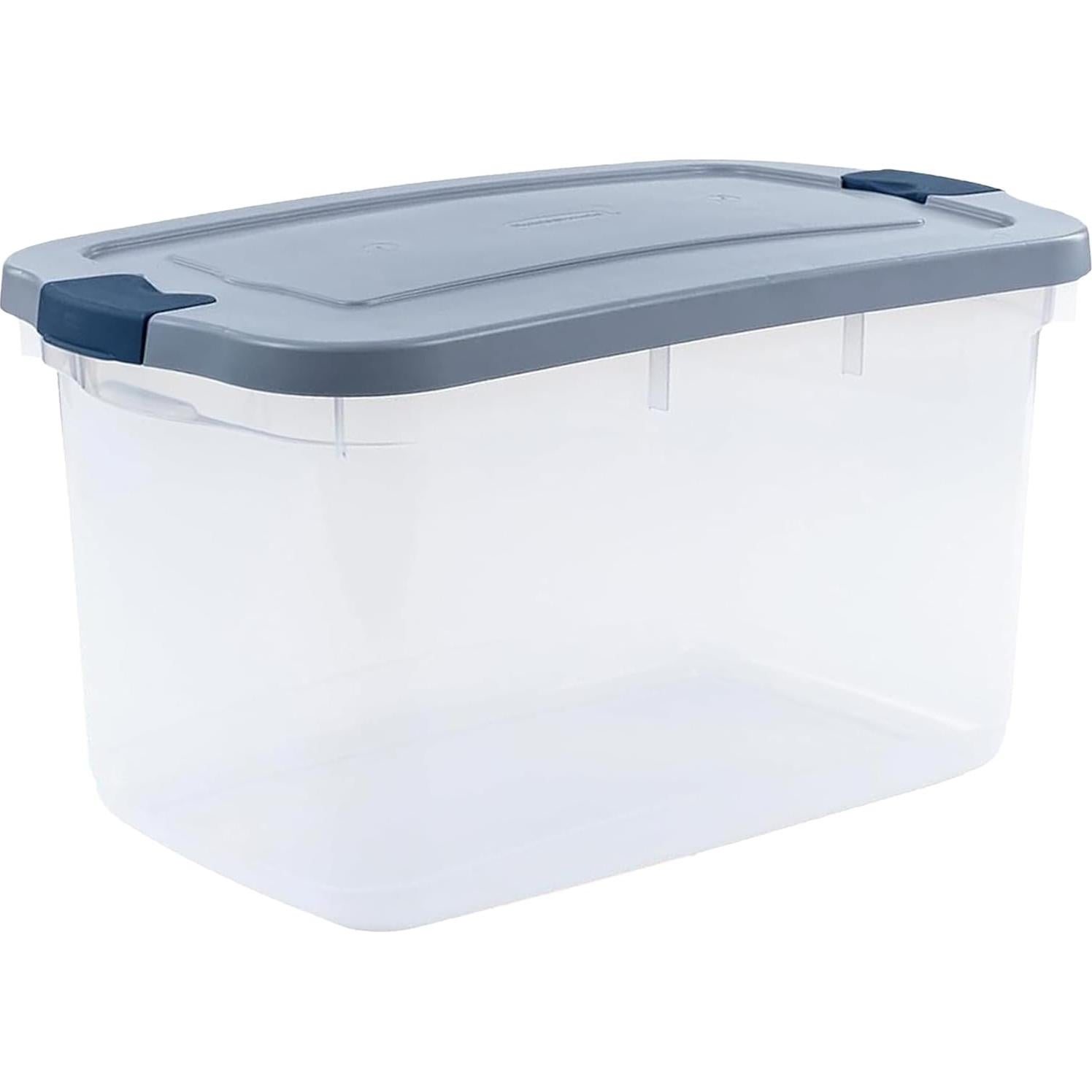 Contenedores de Almacenamiento Rubbermaid 66 Qt - 4 Piezas