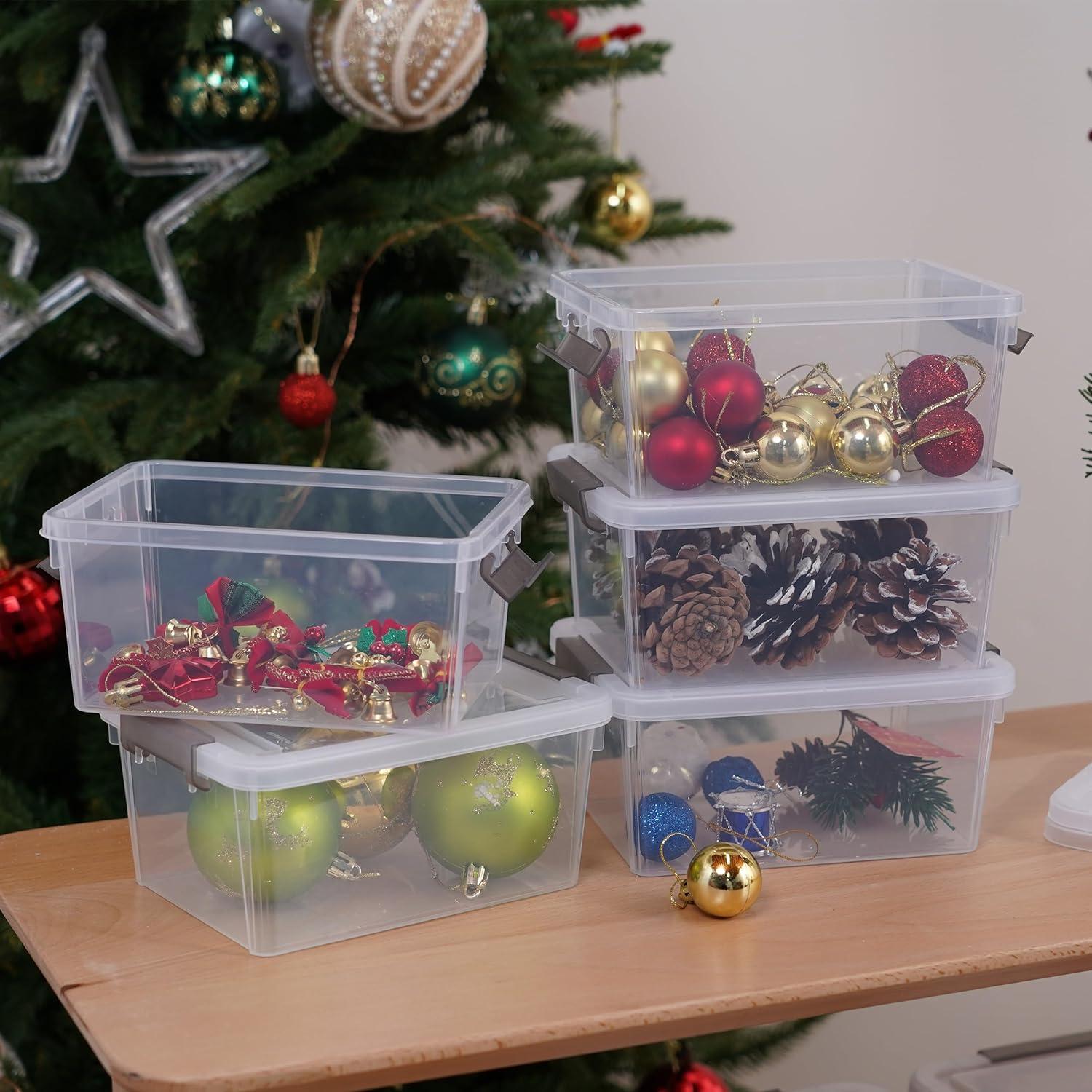 Cajas de Almacenamiento Apilables Citylife 10 PCS 1.23 L