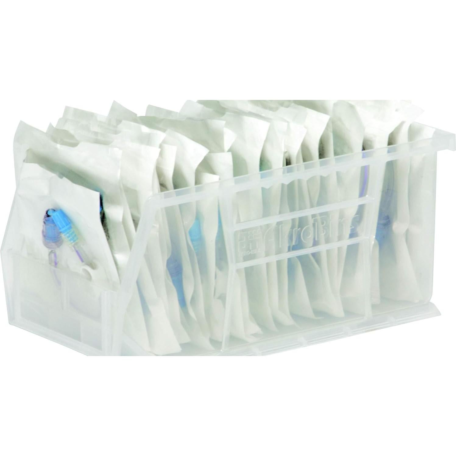 Bins de Almacenamiento Apilables Akro-Mils 30230, 12 Piezas