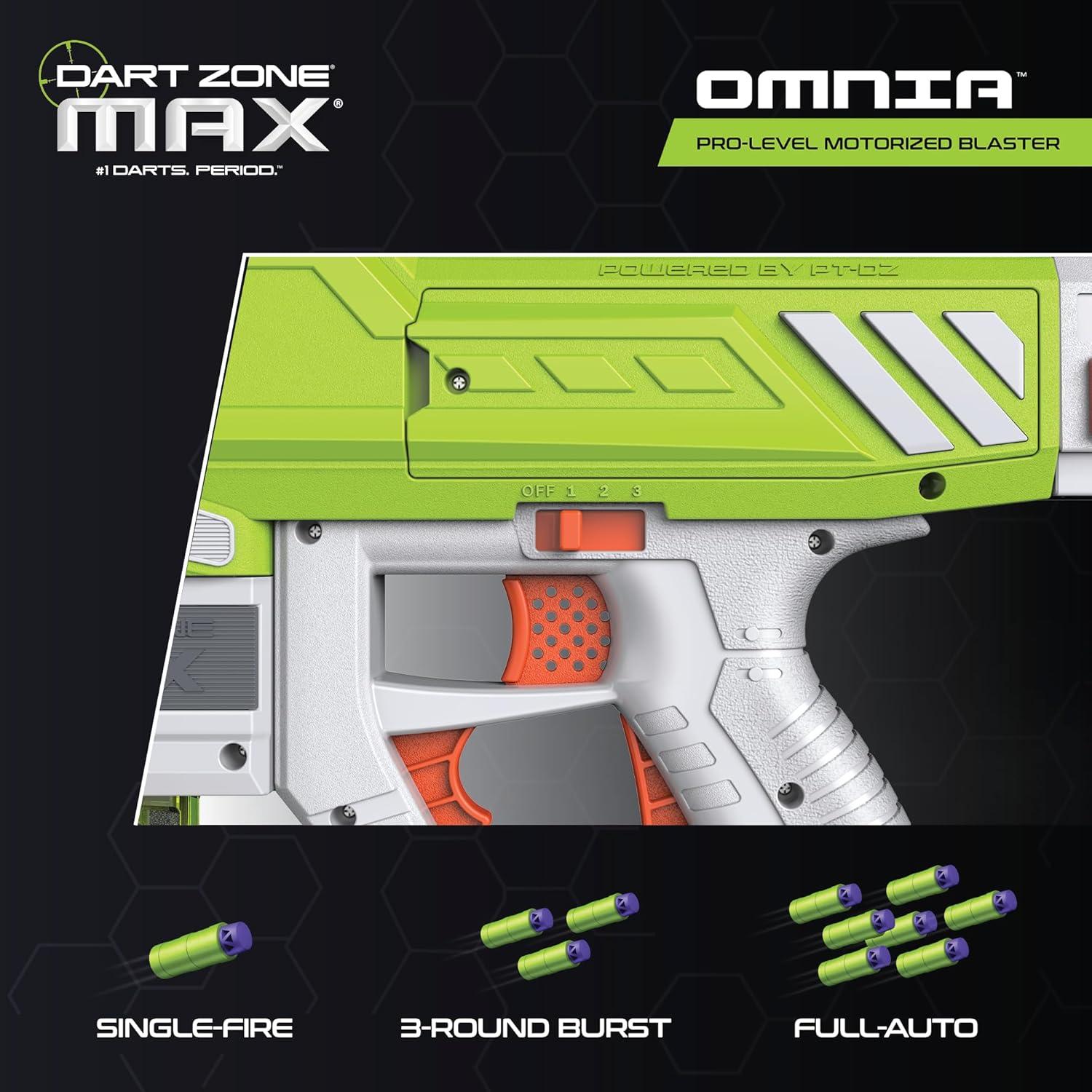 Blaster de Dardos de Espuma DART ZONE Max Omnia Pro Gen 3 150 FPS