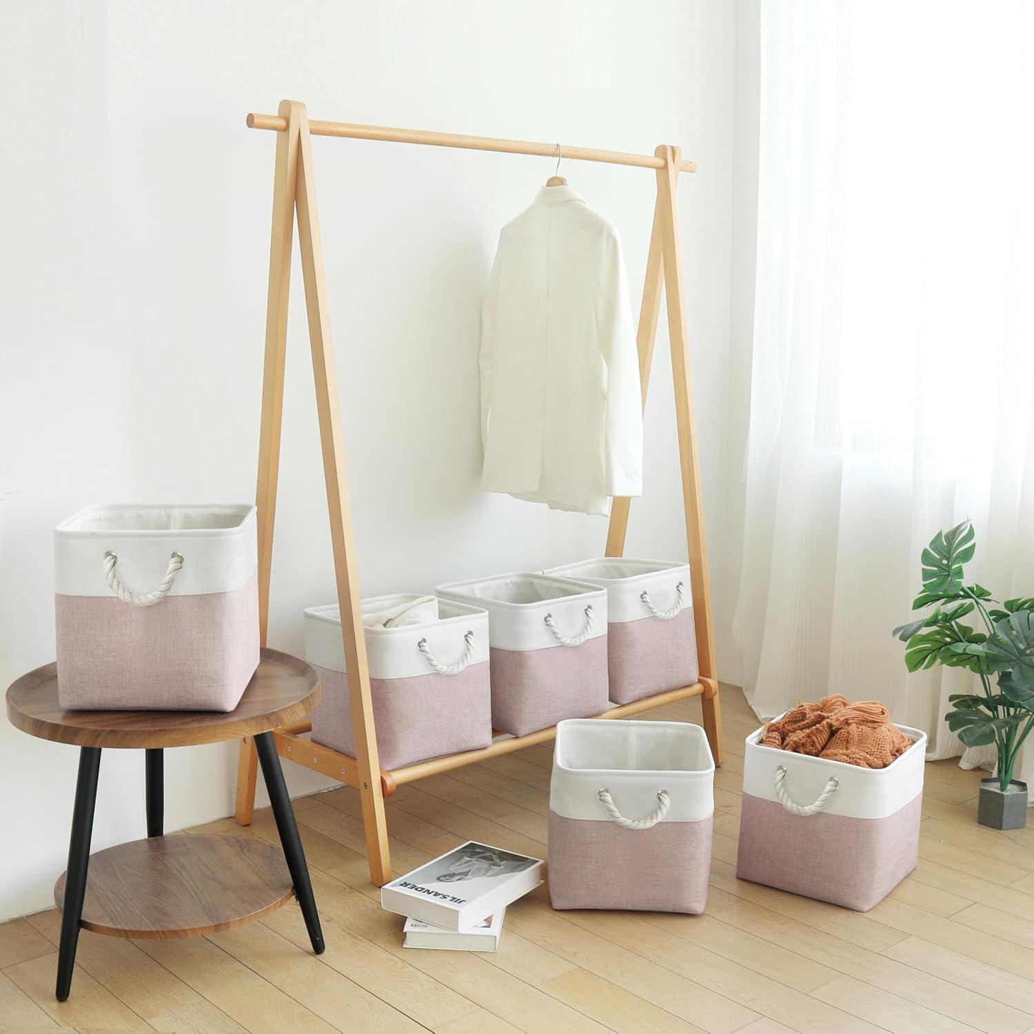 Cajas de Almacenamiento en Cubo FinishingBo 6 Piezas 27,94 cm