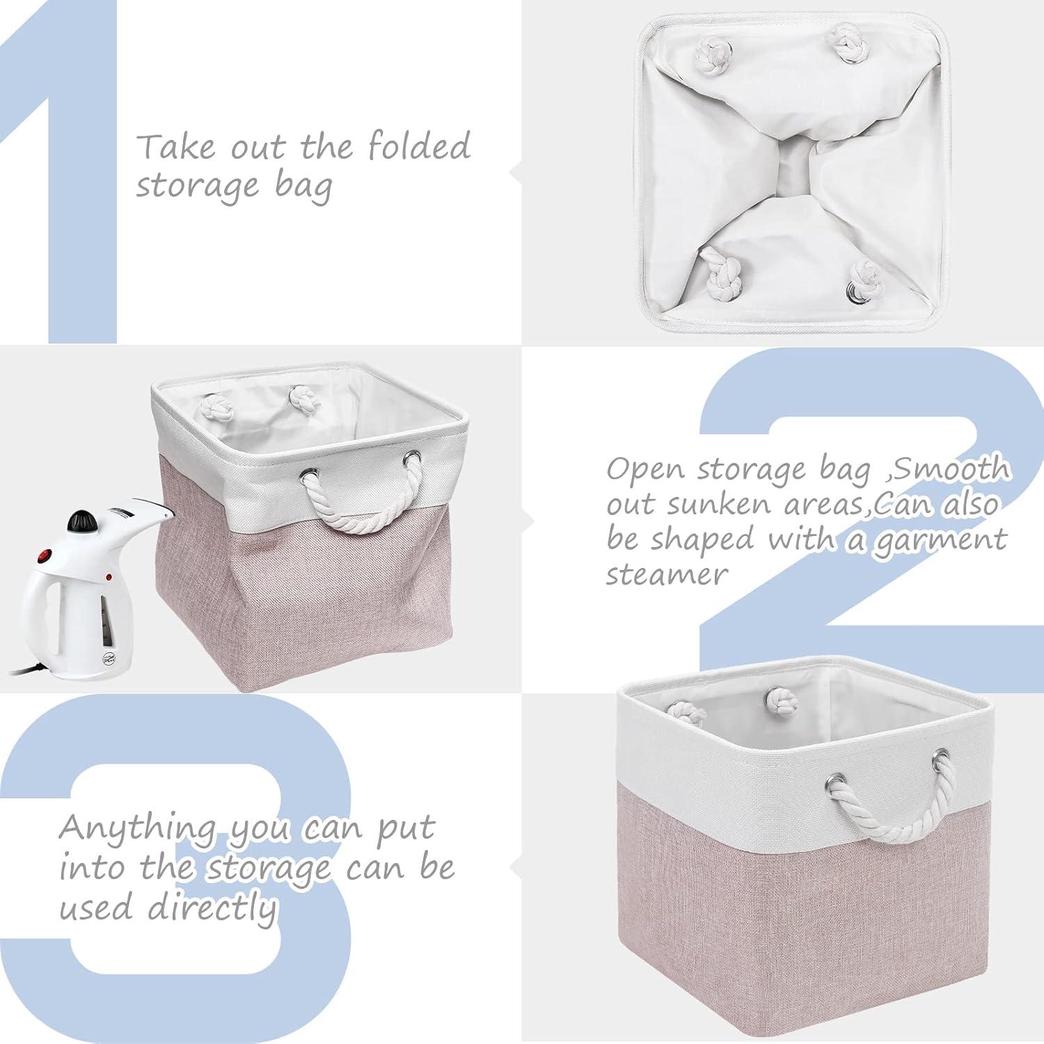 Cajas de Almacenamiento en Cubo FinishingBo 6 Piezas 27,94 cm