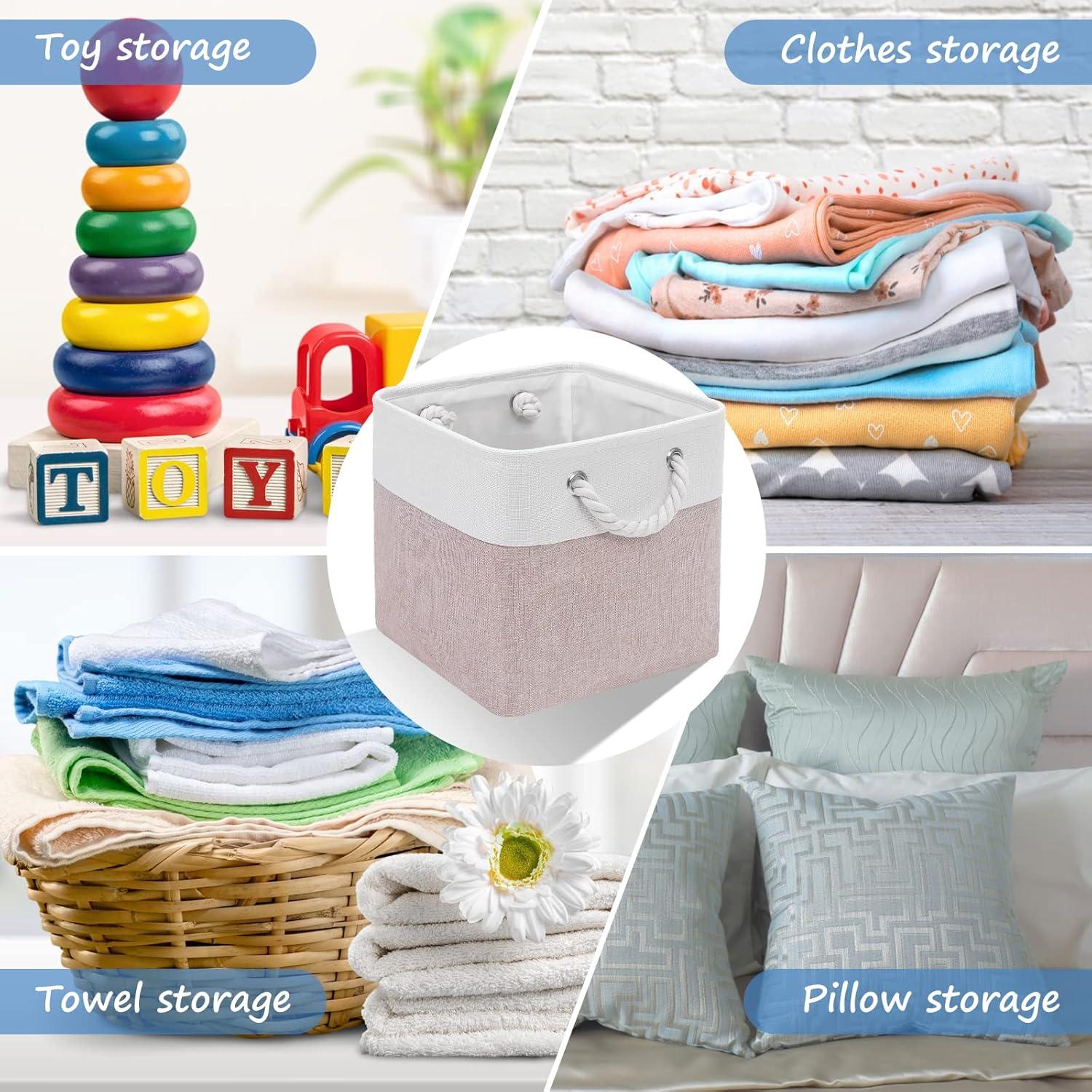 Cajas de Almacenamiento en Cubo FinishingBo 6 Piezas 27,94 cm