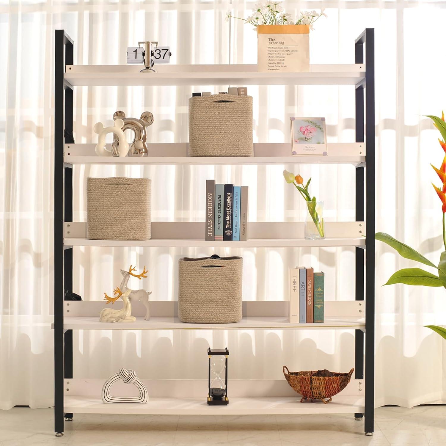 Cajas de Almacenamiento Cubo ICERZCZ 27,94 cm Marrón (3 Pzas)