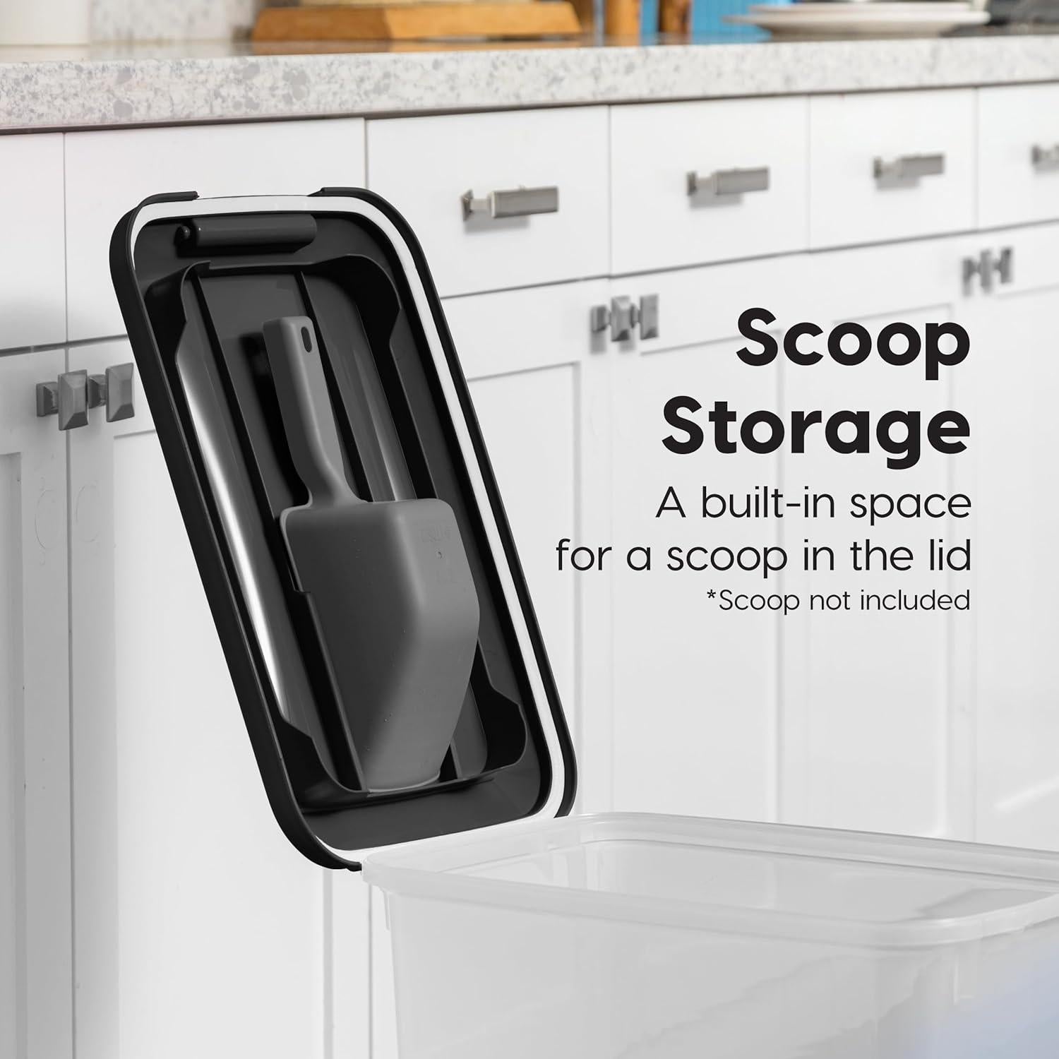 Contenedor de Almacenamiento de Comida para Mascotas IRIS USA 30 lbs