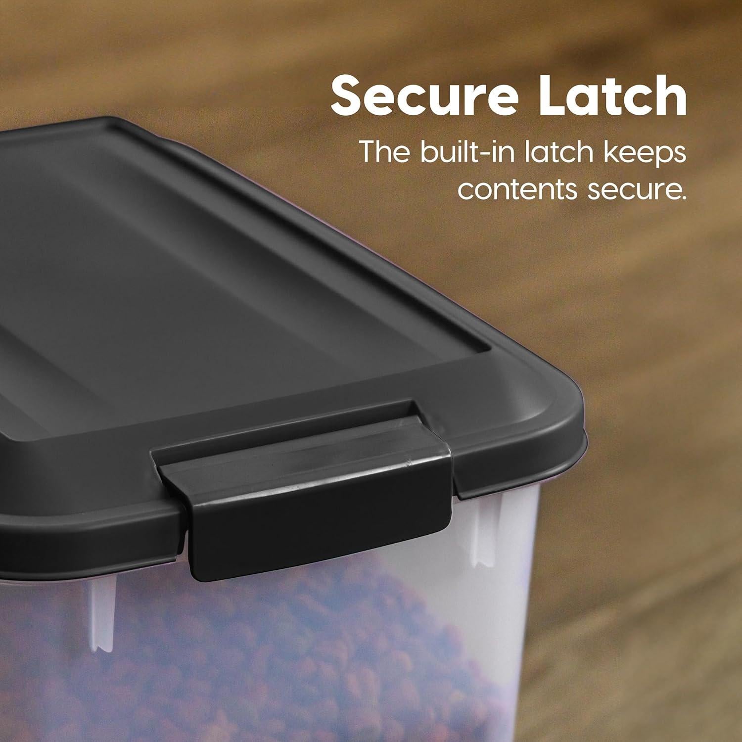 Contenedor de Almacenamiento de Comida para Mascotas IRIS USA 30 lbs