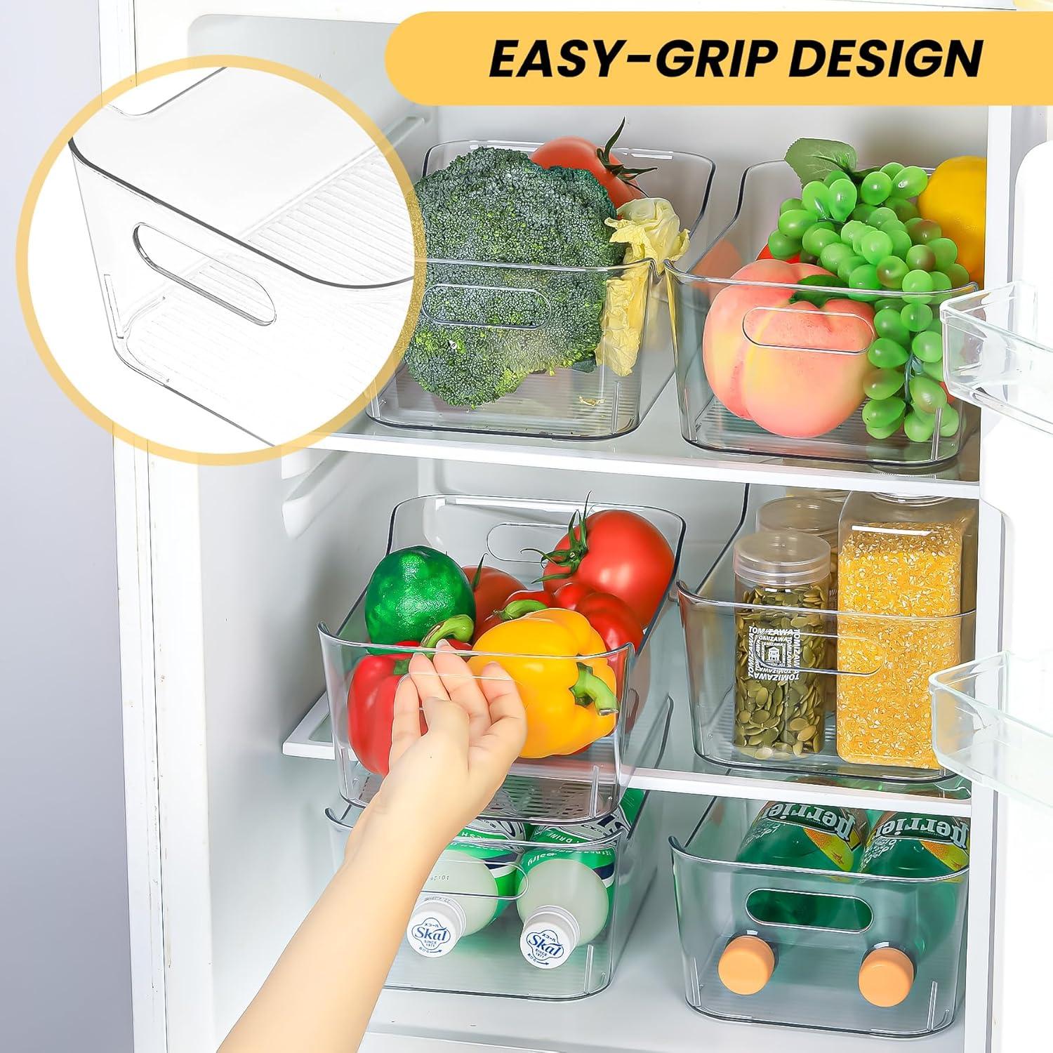 Juego de 12 Contenedores de Almacenamiento Plástico HOHOPE