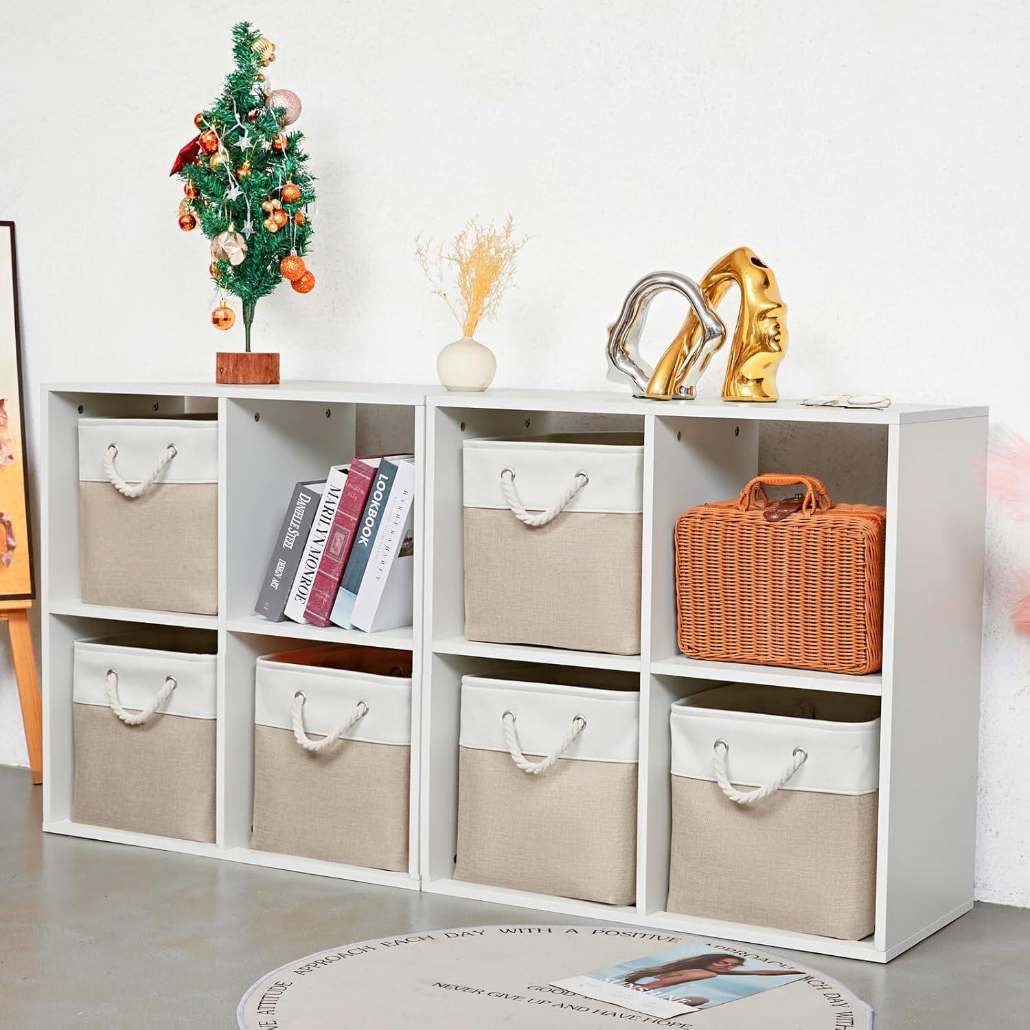 Cajas de Almacenamiento Plegables MidmmVick 30x30 cm - 6 Unidades