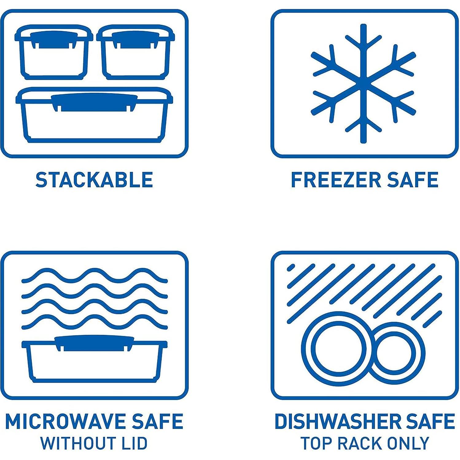 Contenedor de Almacenamiento de Alimentos Sistema KLIP IT 7L