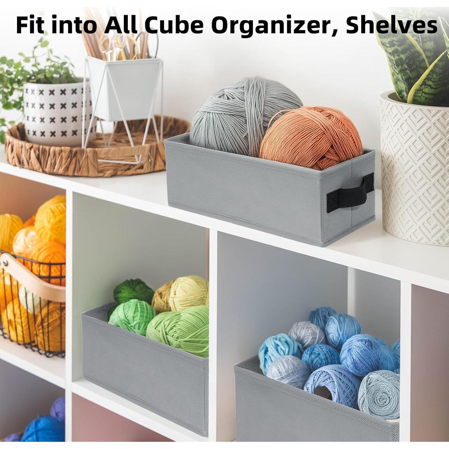 Cestas de Almacenamiento Criusia 6 Paquete 27,9x12,7 cm