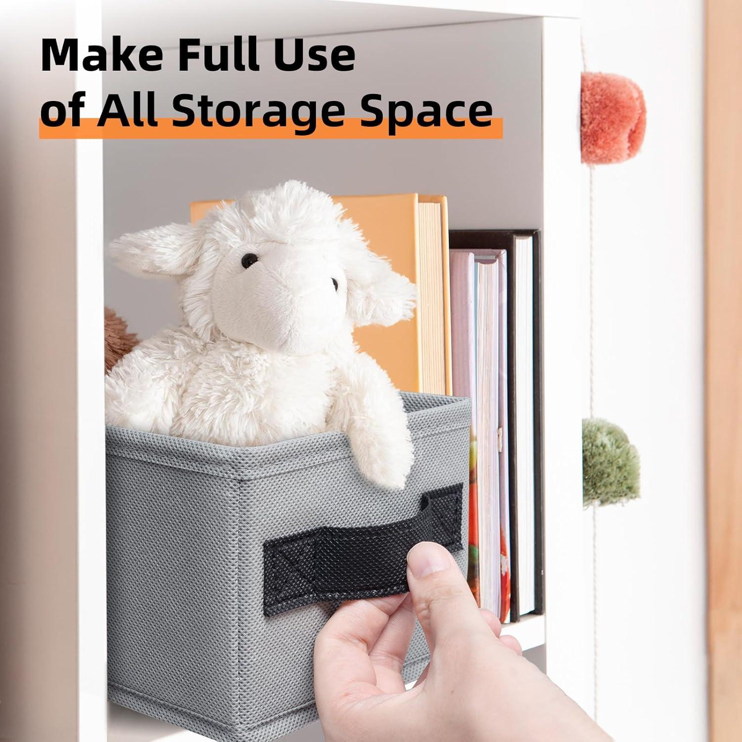 Cestas de Almacenamiento Criusia 6 Paquete 27,9x12,7 cm