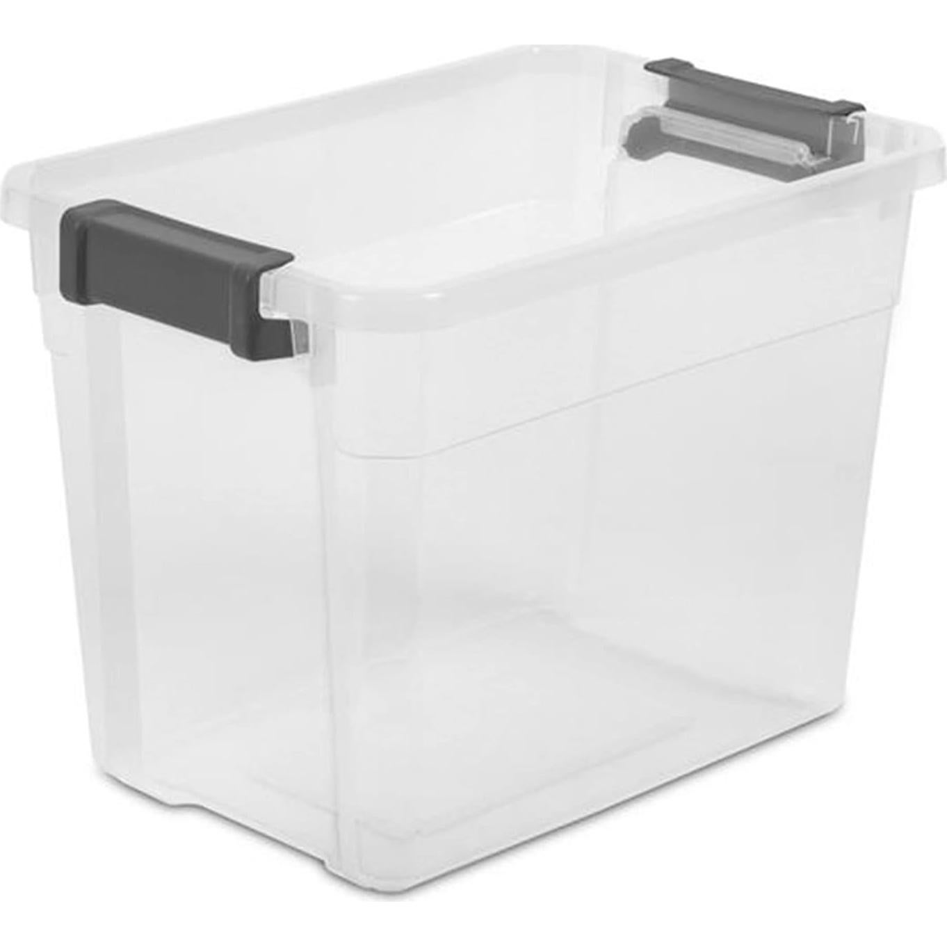 Caja Apilable Modular Transparente Sterilite 30QT 45,72x32cm