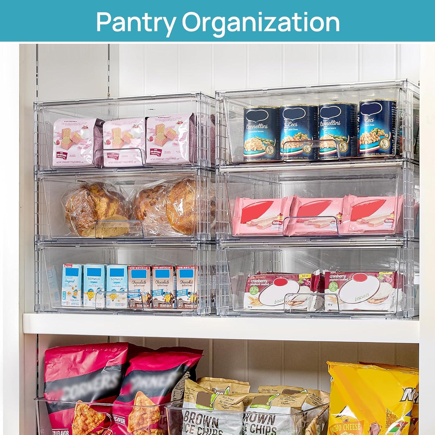 Cajones de Almacenamiento Apilables Vtopmart 2 Piezas 30x38 cm