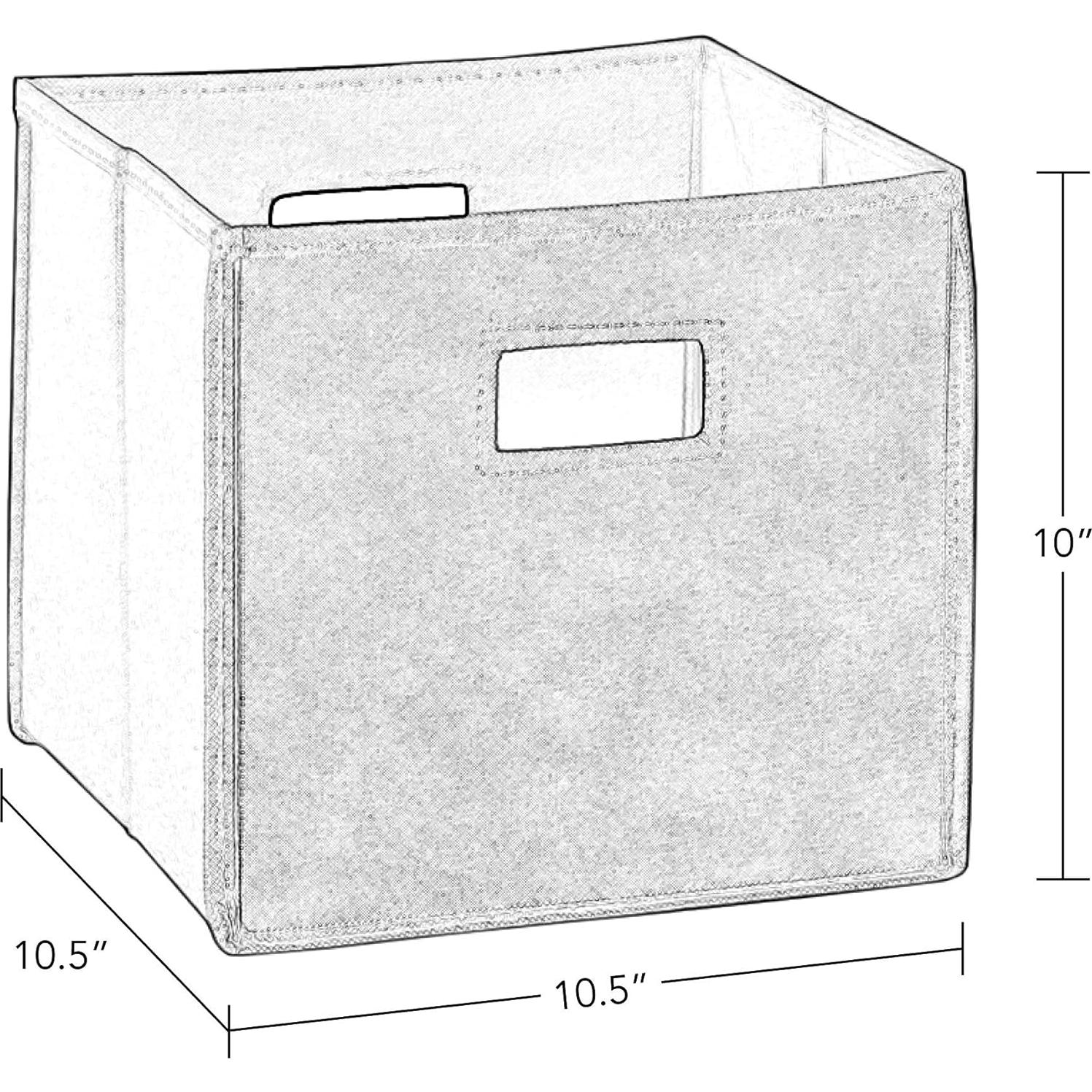 Cajas de Almacenamiento Plegables RiverRidge Rojas - 2 Piezas