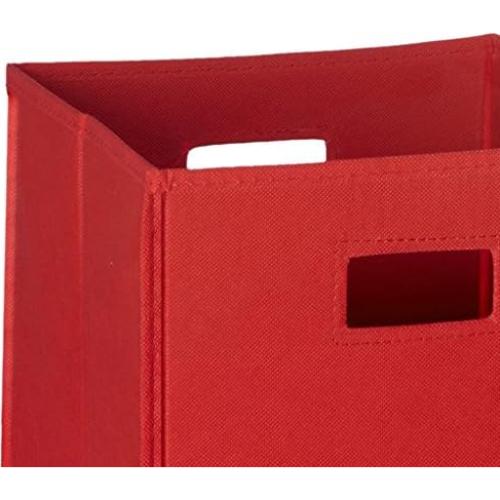 Cajas de Almacenamiento Plegables RiverRidge Rojas - 2 Piezas