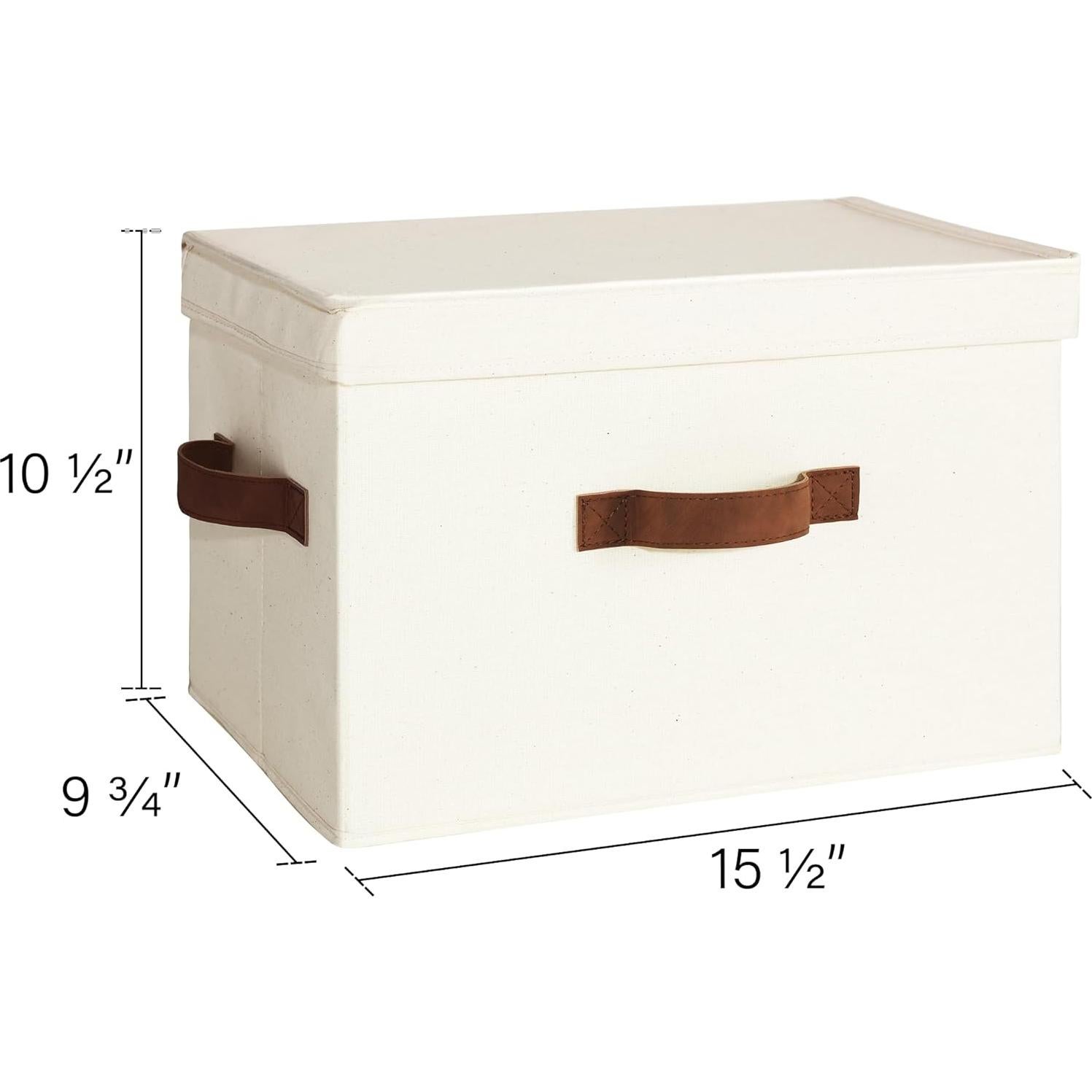 Cajas de Almacenamiento StorageWorks 20L 2-Pack Blanco Marfil