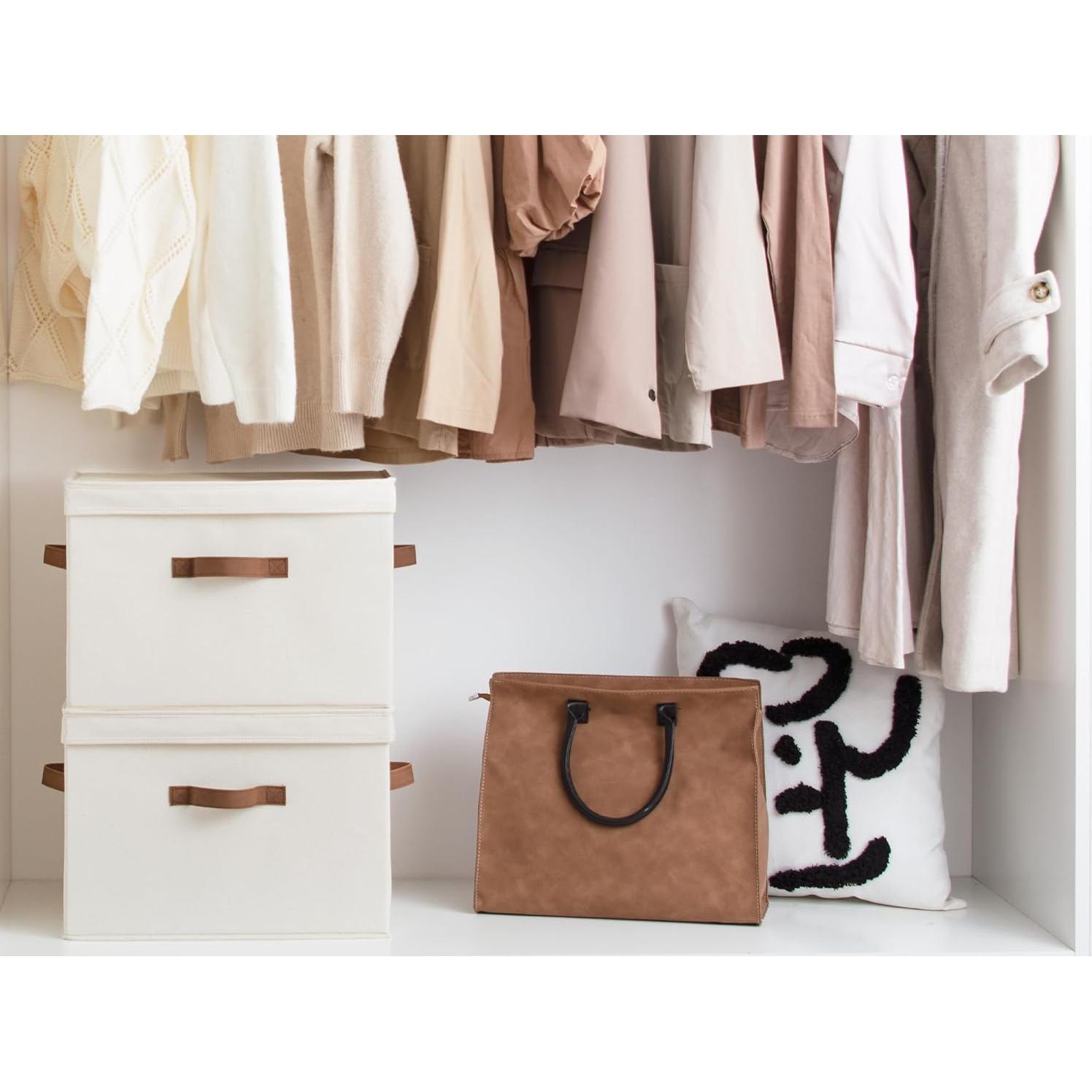 Cajas de Almacenamiento StorageWorks 20L 2-Pack Blanco Marfil