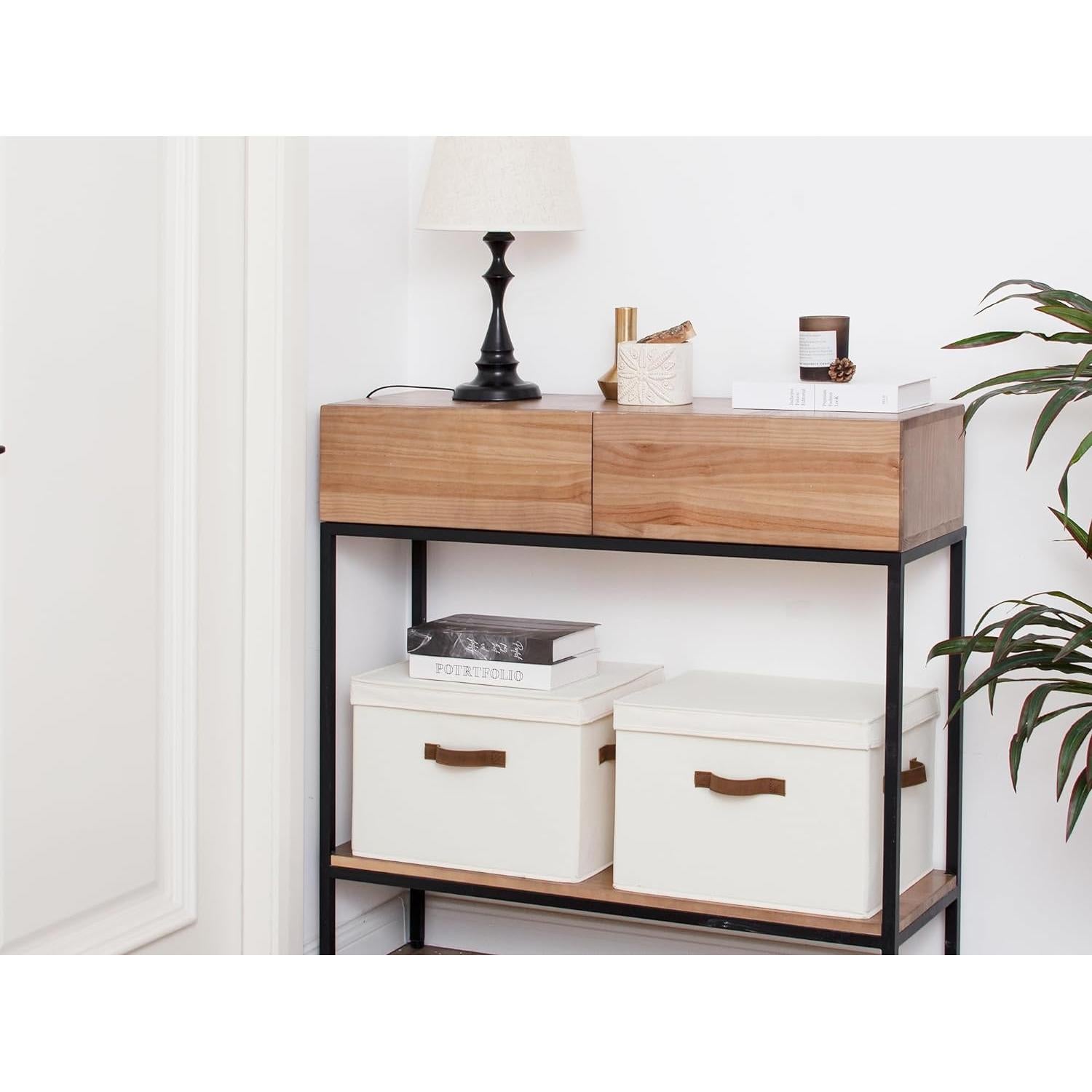 Cajas de Almacenamiento StorageWorks 20L 2-Pack Blanco Marfil