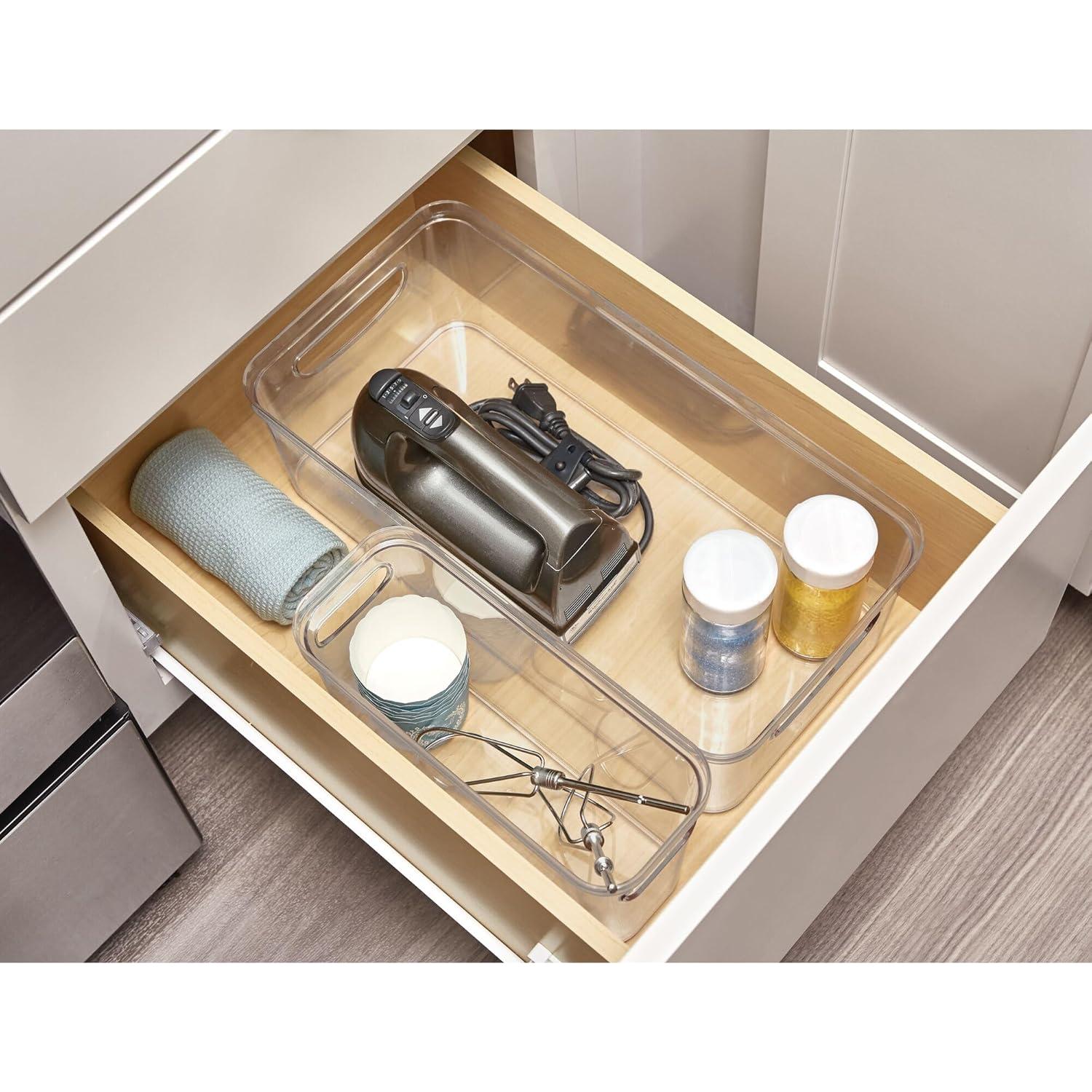 Organizador Grande de Plástico iDesign 40,6x20,3x12,7cm BPA Free