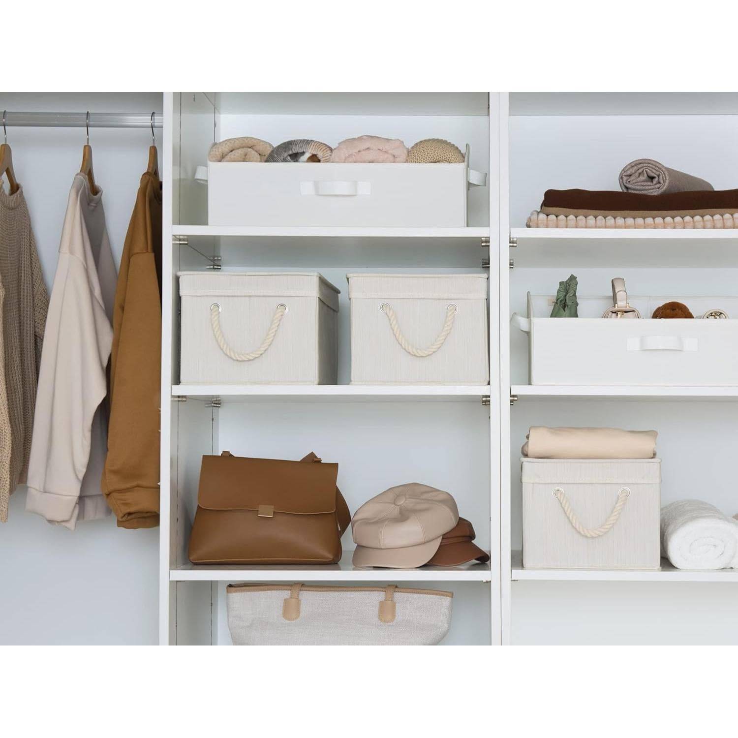 Cajas de Almacenamiento StorageWorks 3-Pack Grande Beige