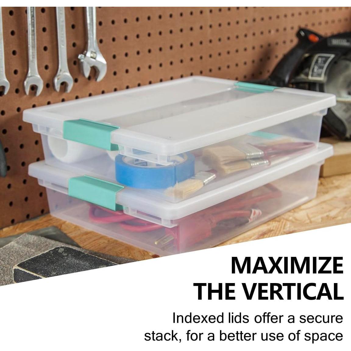 Contenedor de Almacenamiento Plástico Tribello Grande 35.5x29.2x8.3cm