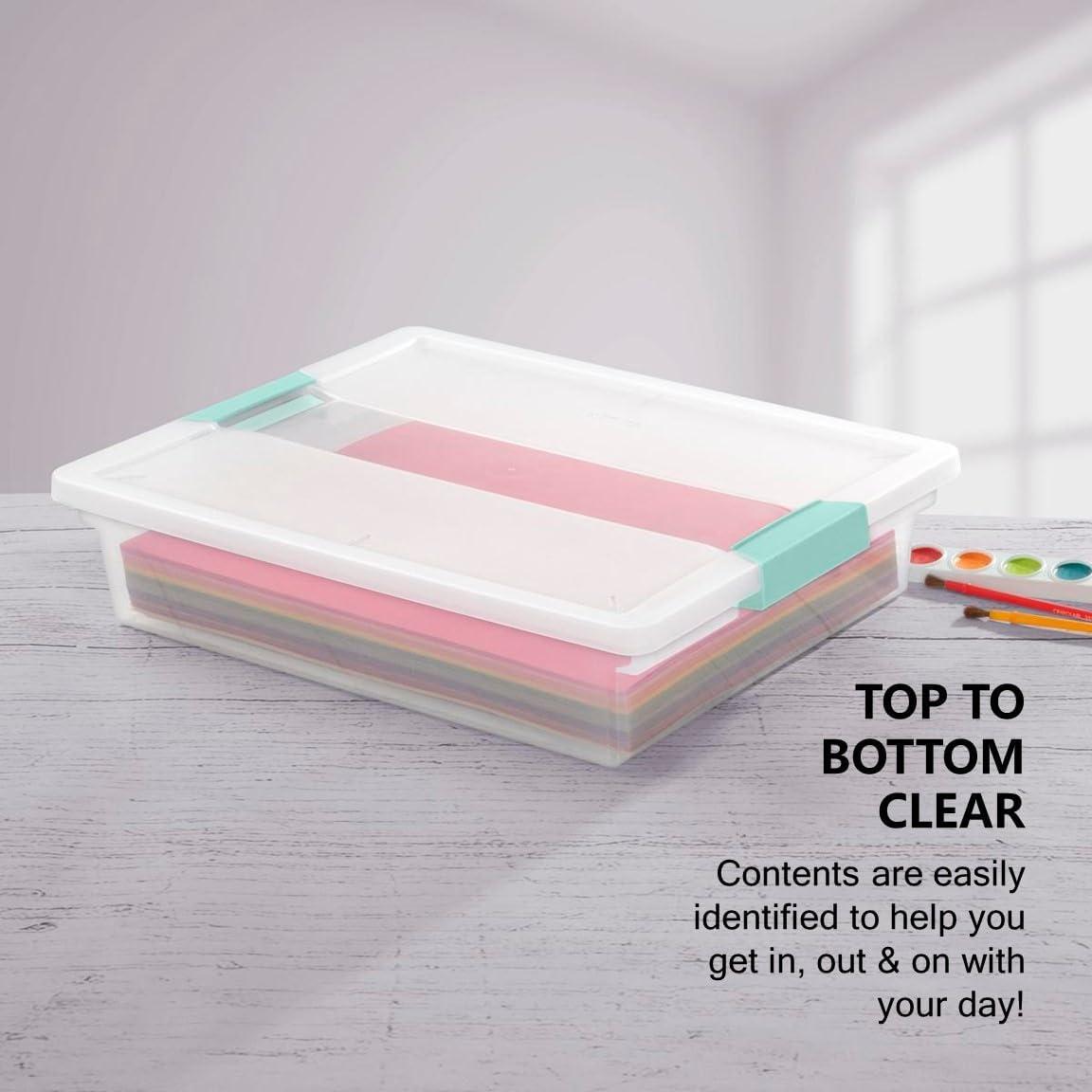 Contenedor de Almacenamiento Plástico Tribello Grande 35.5x29.2x8.3cm