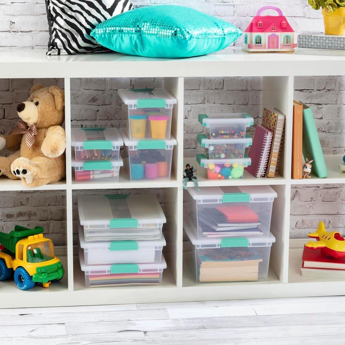 Contenedor de Almacenamiento Plástico Tribello Grande 35.5x29.2x8.3cm