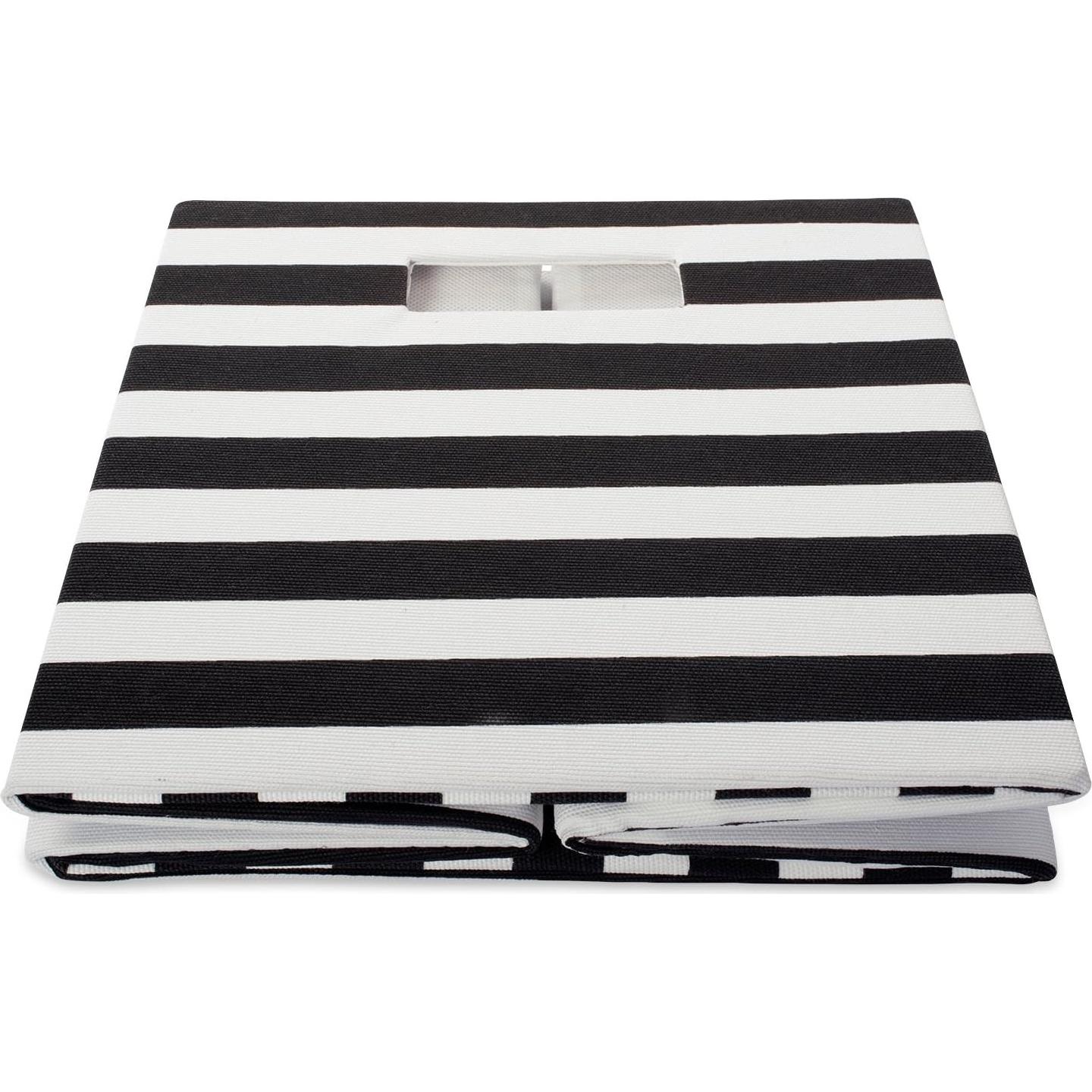 Cubo de Almacenamiento DII 33x33x33 cm Negro Plegable