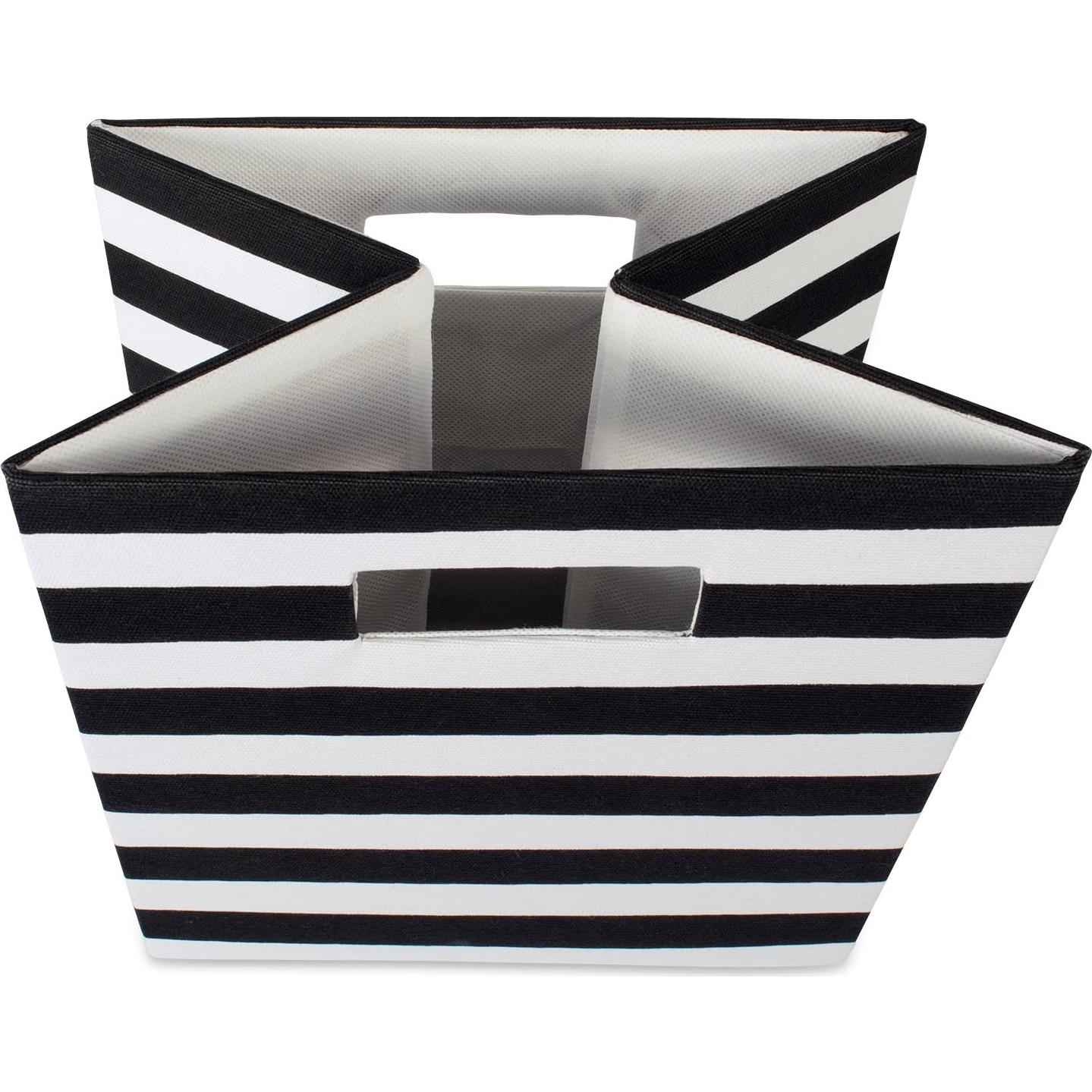 Cubo de Almacenamiento DII 33x33x33 cm Negro Plegable