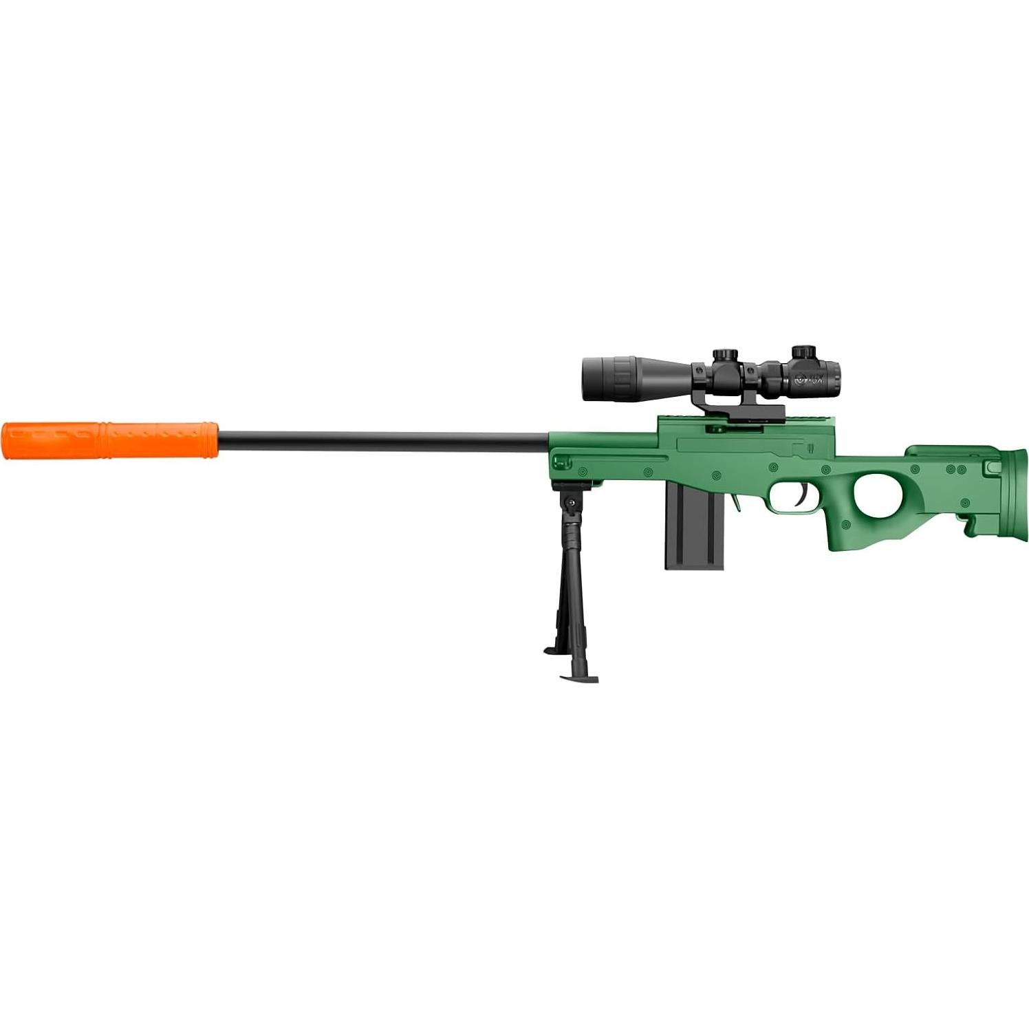 Rifle de francotirador Kyliandi con balas suaves y mira