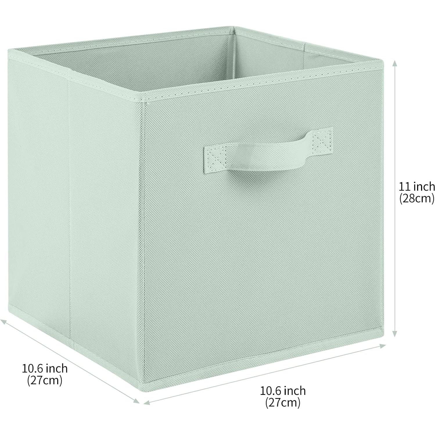 Cajas de Almacenamiento Stero 6 Pack Tela Multicolor 27 cm