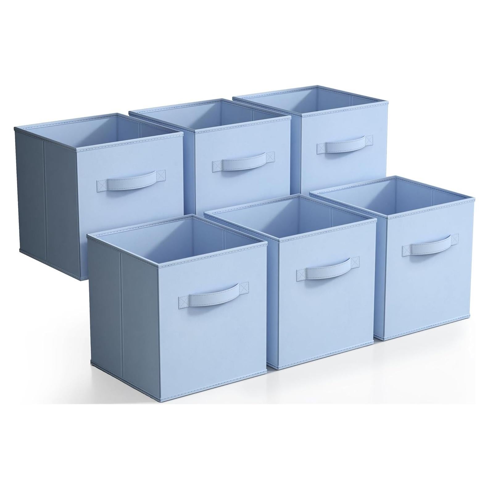 Cubes de Almacenamiento Sorbus 6 Unidades 27,94 cm Azul Pastel