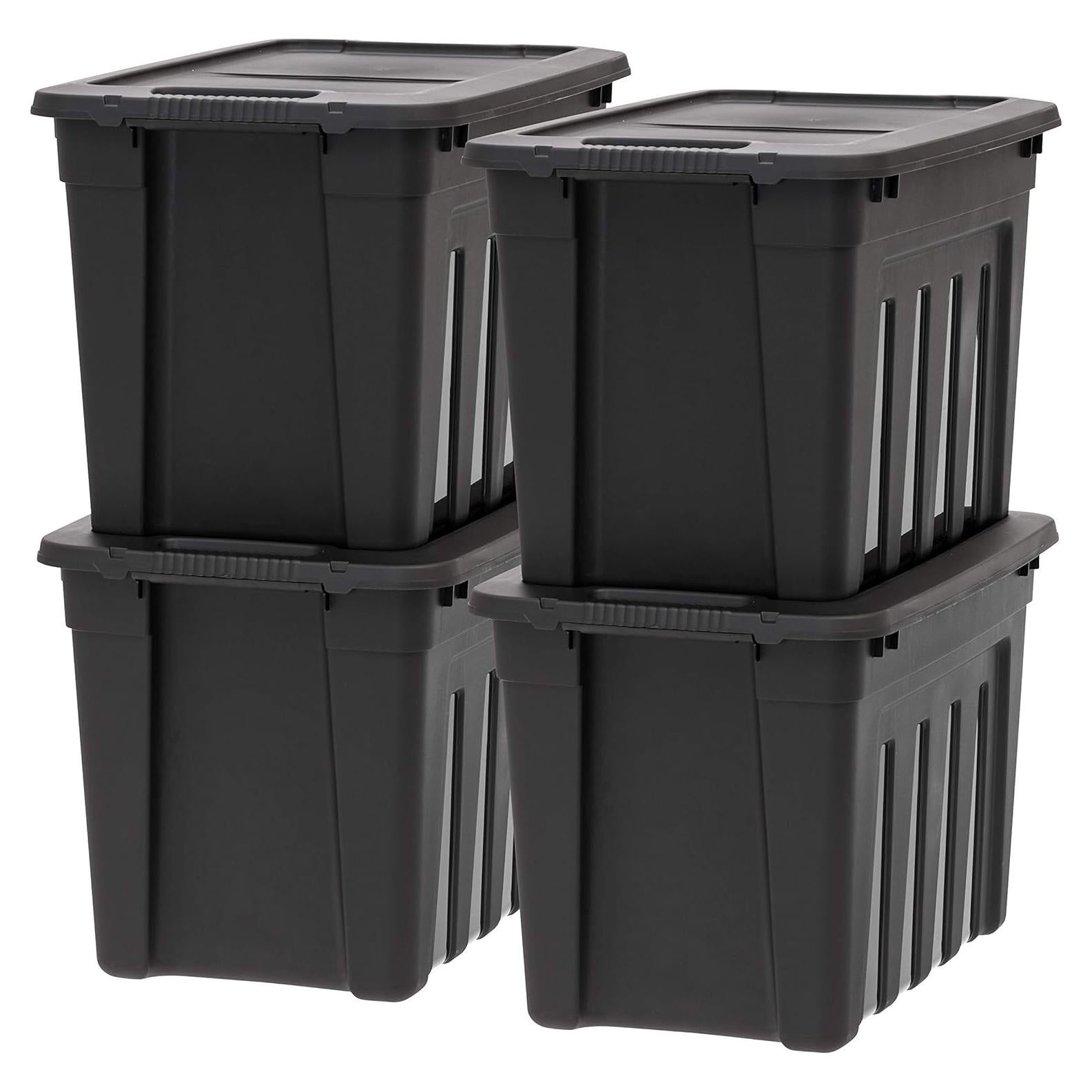 Contenedores de Almacenamiento IRIS USA 20 Galones 4 Pzas