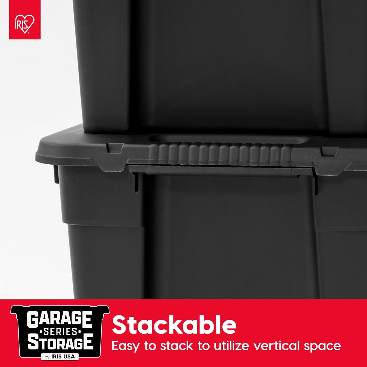 Contenedores de Almacenamiento IRIS USA 20 Galones 4 Pzas