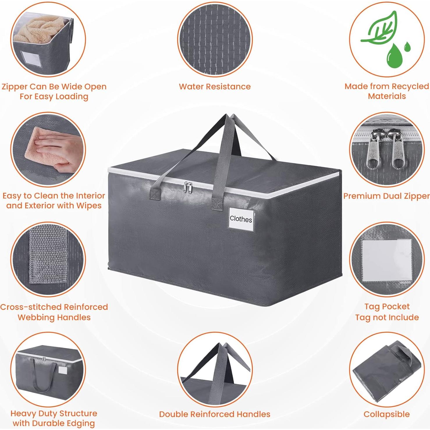 Bolsas de Mudanza BlissTotes 93L Paquete de 6 Resistentes