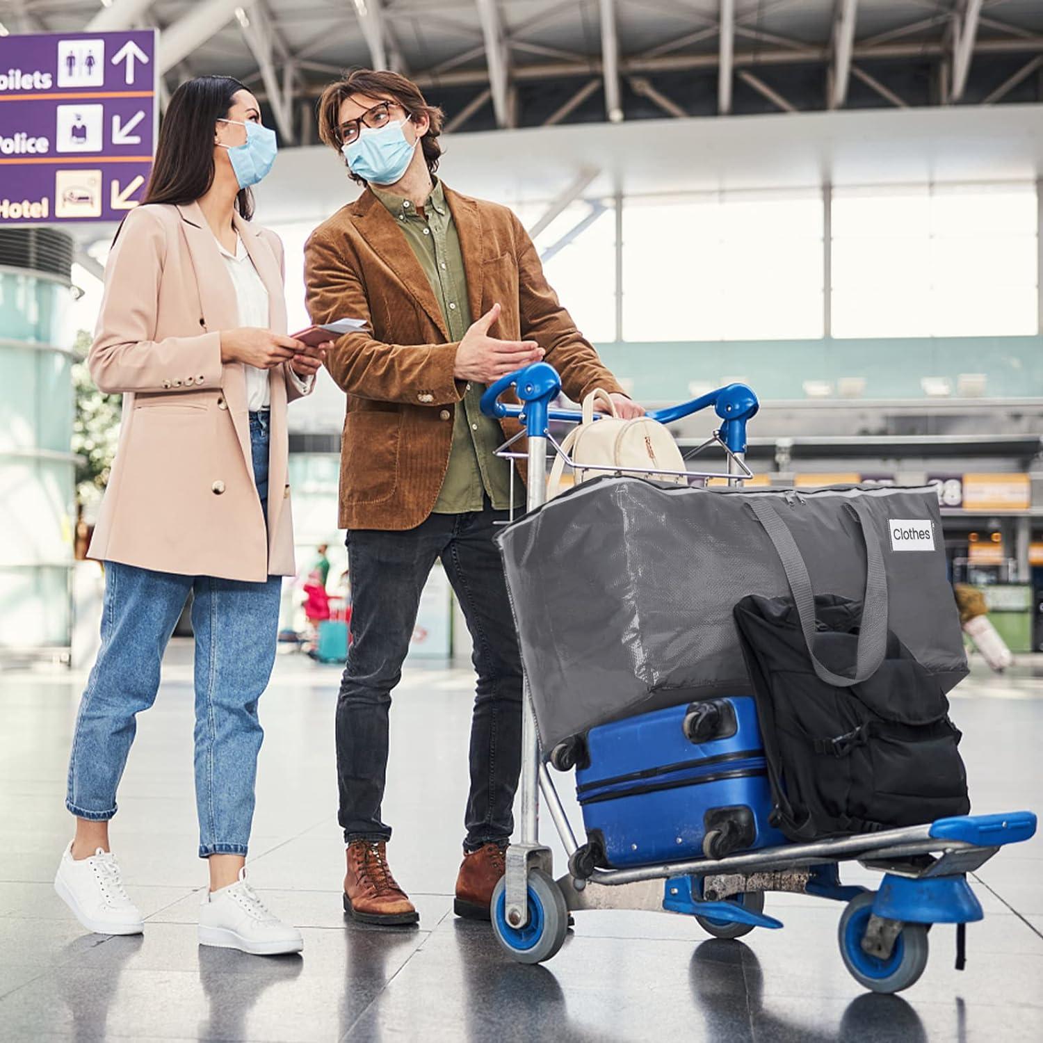 Bolsas de Mudanza BlissTotes 93L Paquete de 6 Resistentes