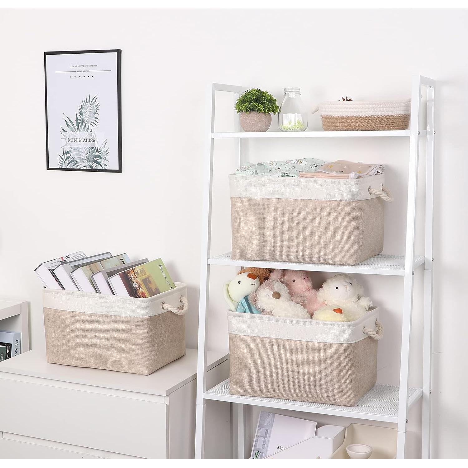 Cestas de Almacenamiento Plegables Bidtakay 3 Unidades 38x28x24cm