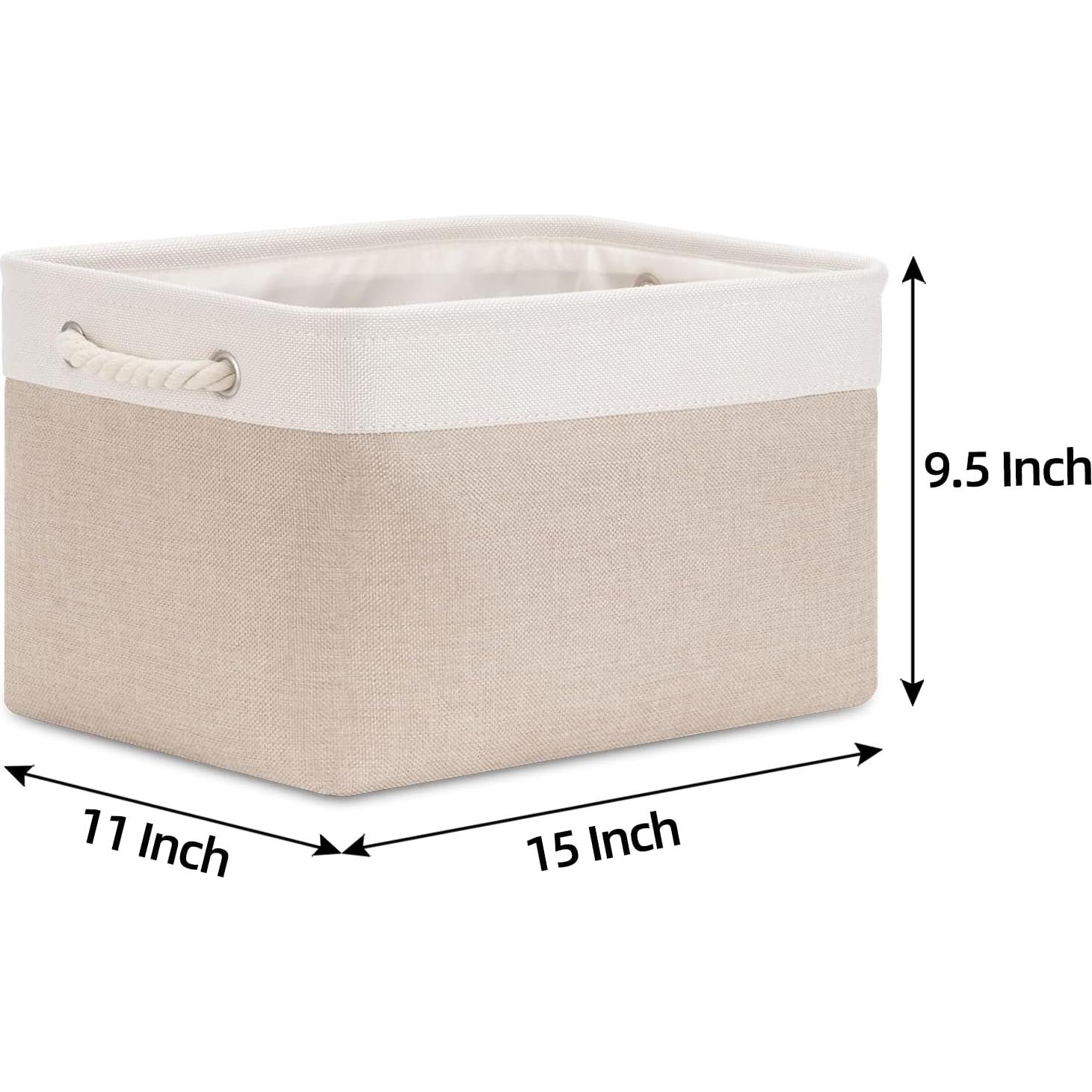 Cestas de Almacenamiento Plegables Bidtakay 3 Unidades 38x28x24cm